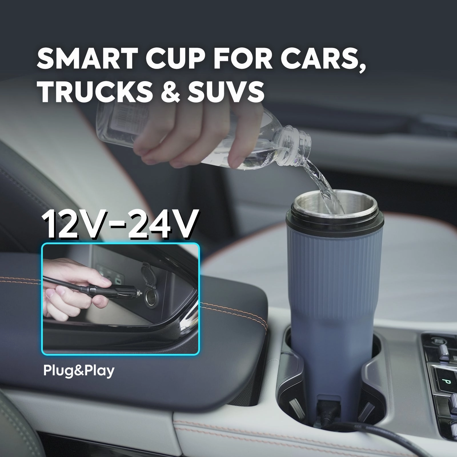 12V/24V Portable Electric Kettle For Car Use | ICECO