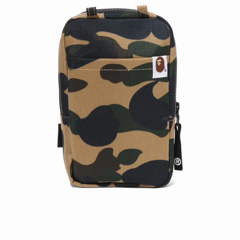 1st Camo Cordura Phone Shoulder Bag - Yellow