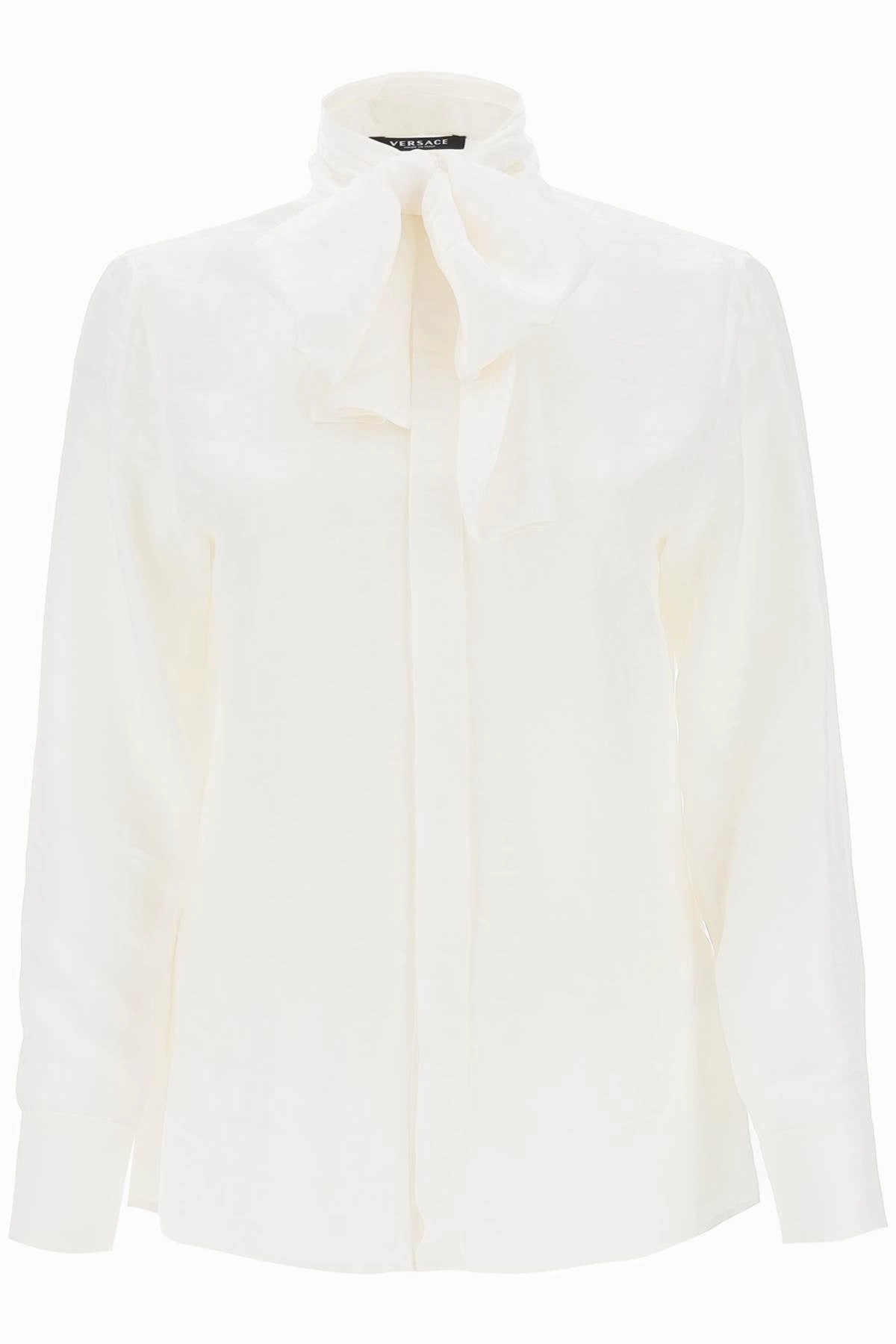 'Versace Women's Allover' Lavallière Shirt