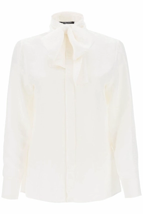 'Versace Women's Allover' Lavallière Shirt