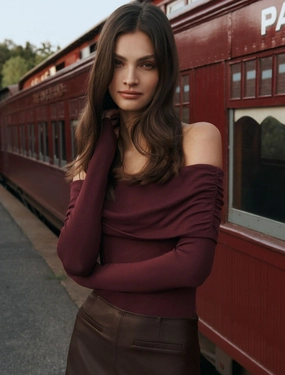 Addison Vegan Leather Mini Skirt