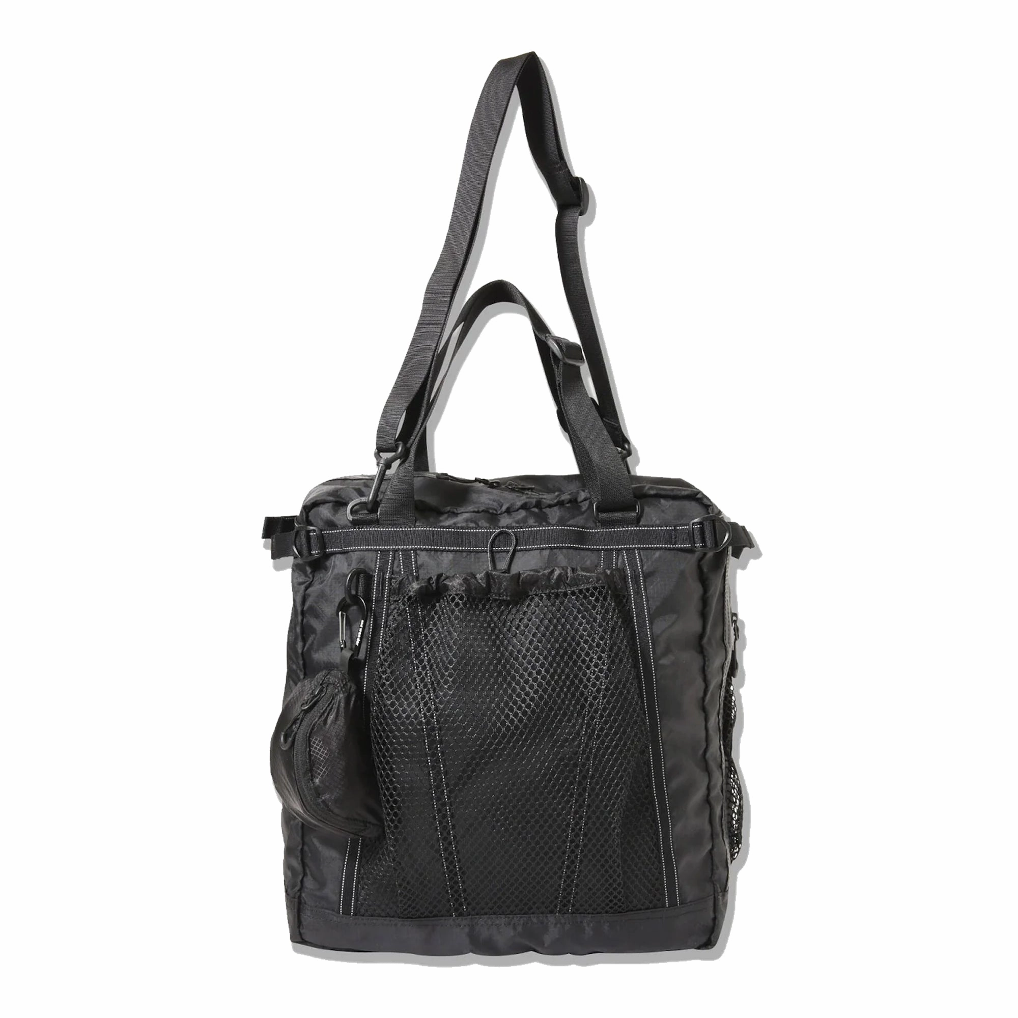 and Wander Ecopak 30L 3-Way Tote Bag Black