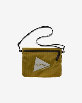 and wander x Gramicci Nylon Sacoche Beige