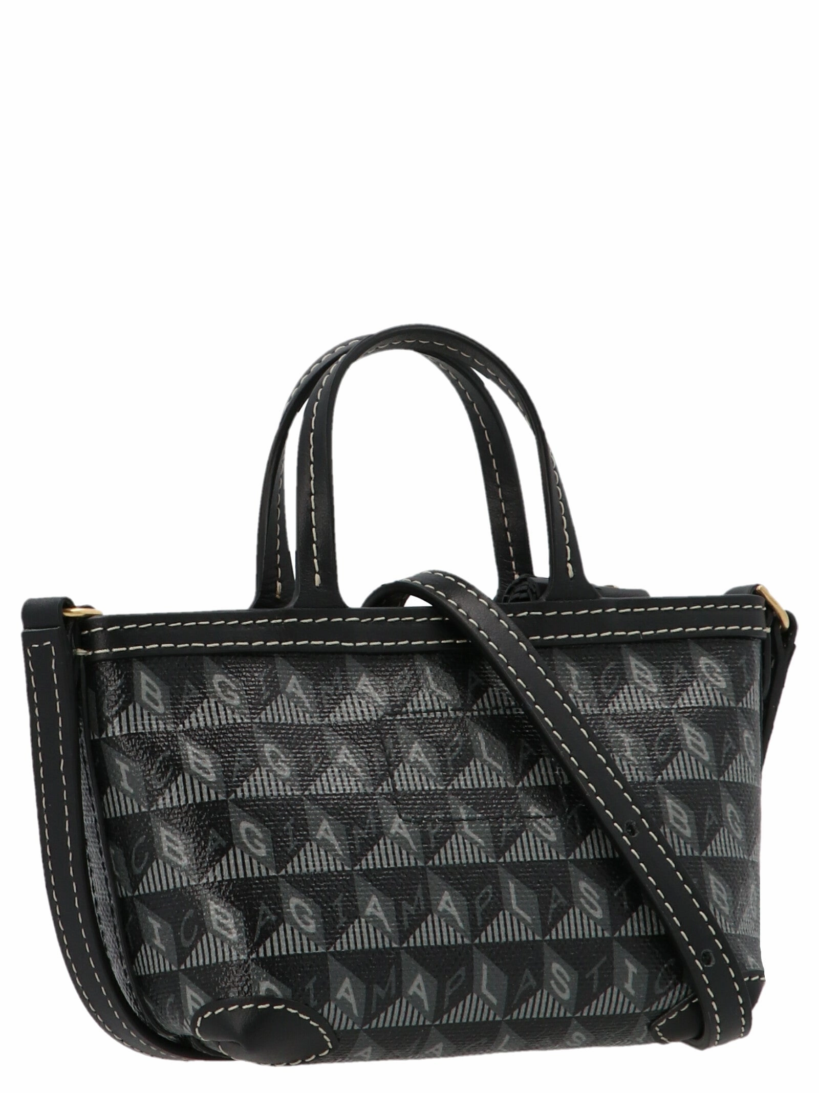 Anya Hindmarch I Am A Plastic Bag Tiny Top Handle Bag