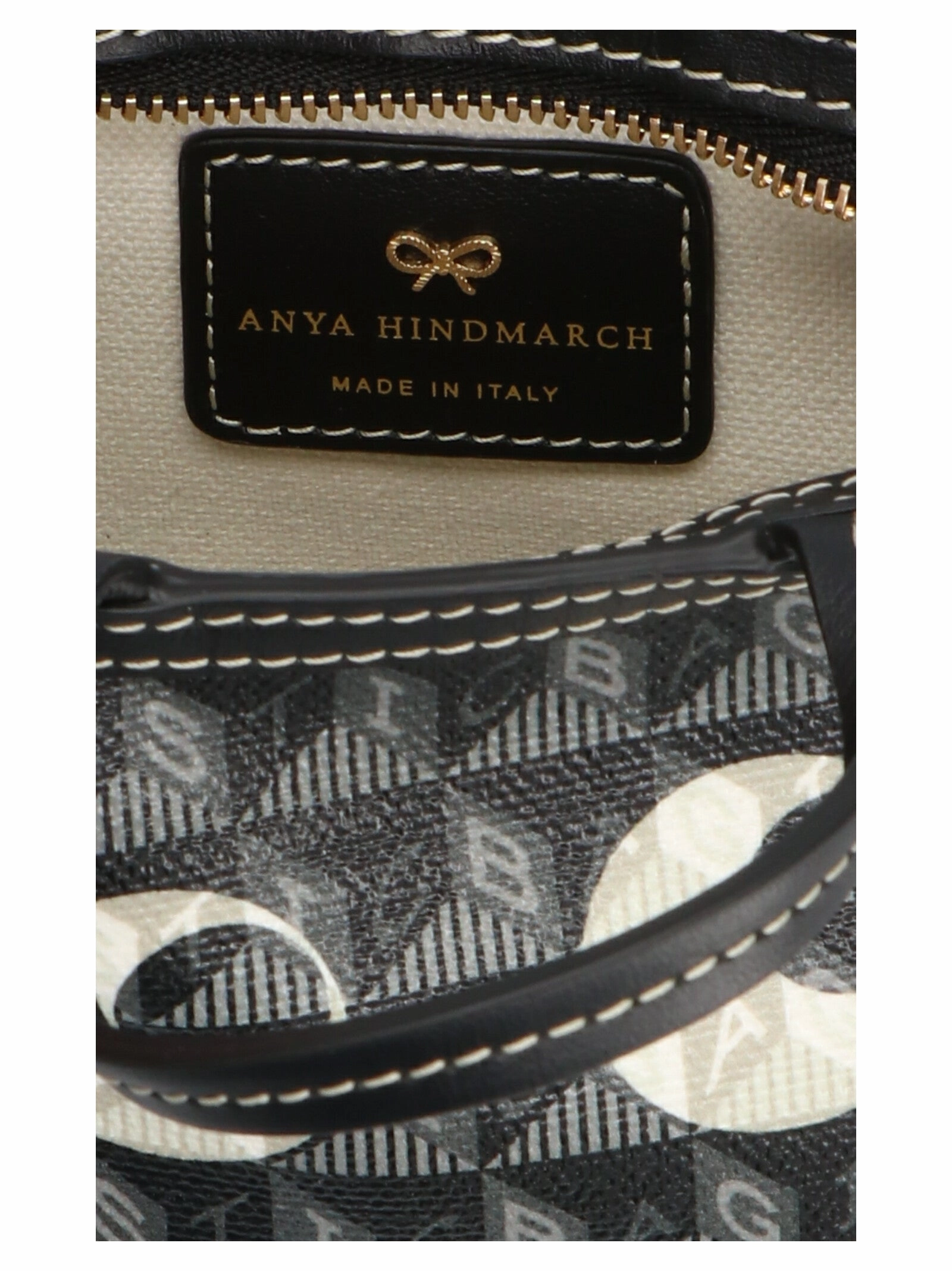 Anya Hindmarch I Am A Plastic Bag Tiny Top Handle Bag