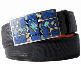B G Mudd Guild w/ Lapis One Piece Buckle 1.5