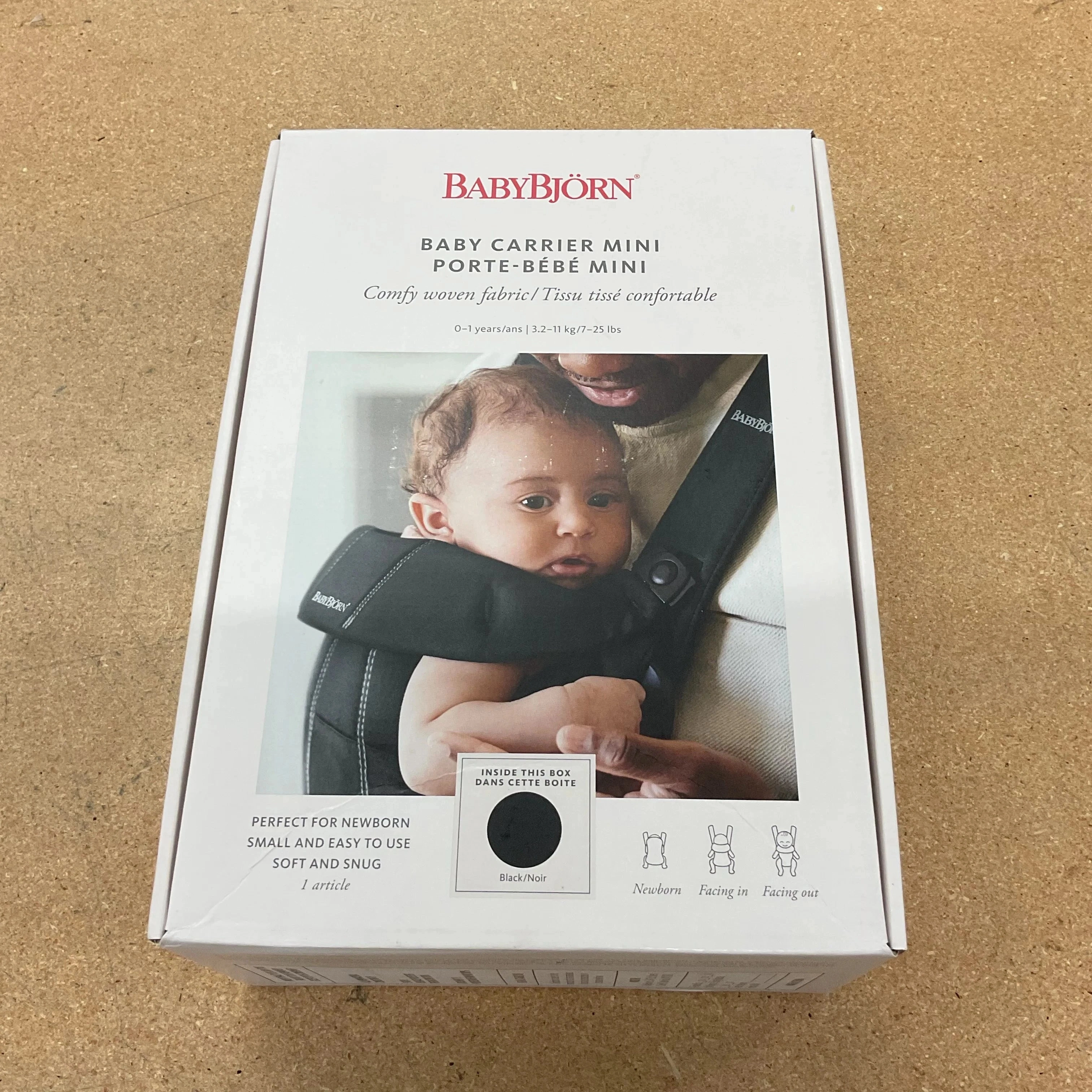 Baby Carrier Mini - Black