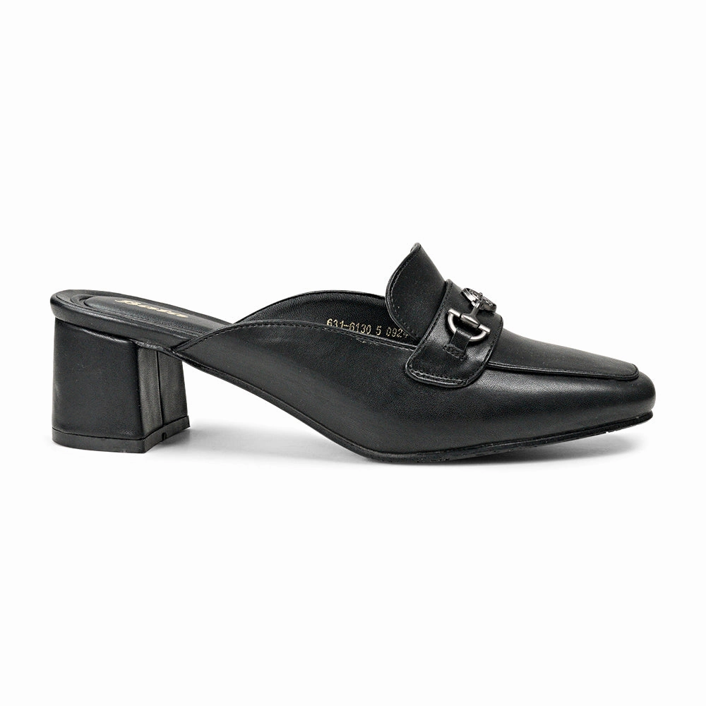 BATA (WOMEN) RUBY LADIES CLOSED MID HEEL MULE