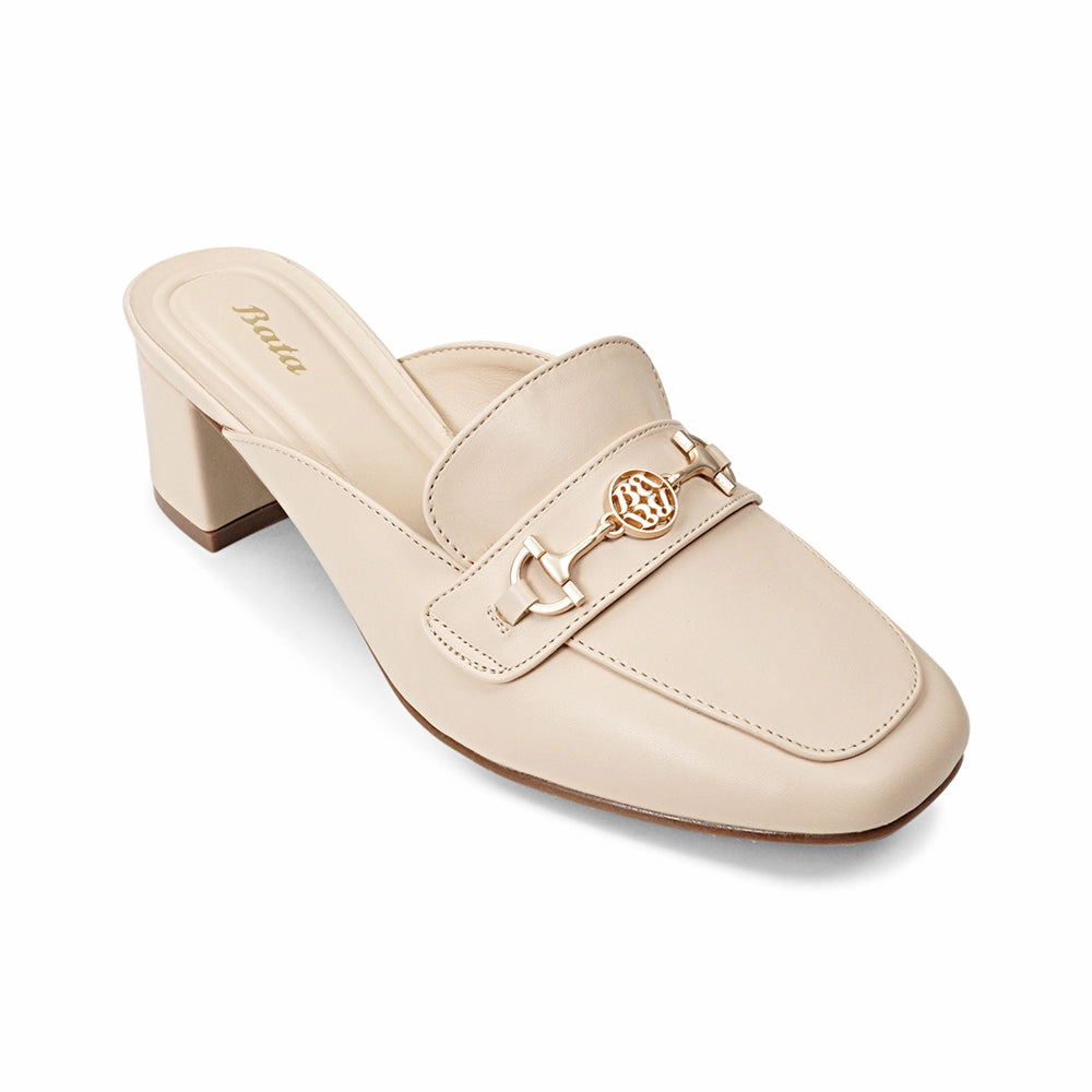 BATA (WOMEN) RUBY LADIES CLOSED MID HEEL MULE