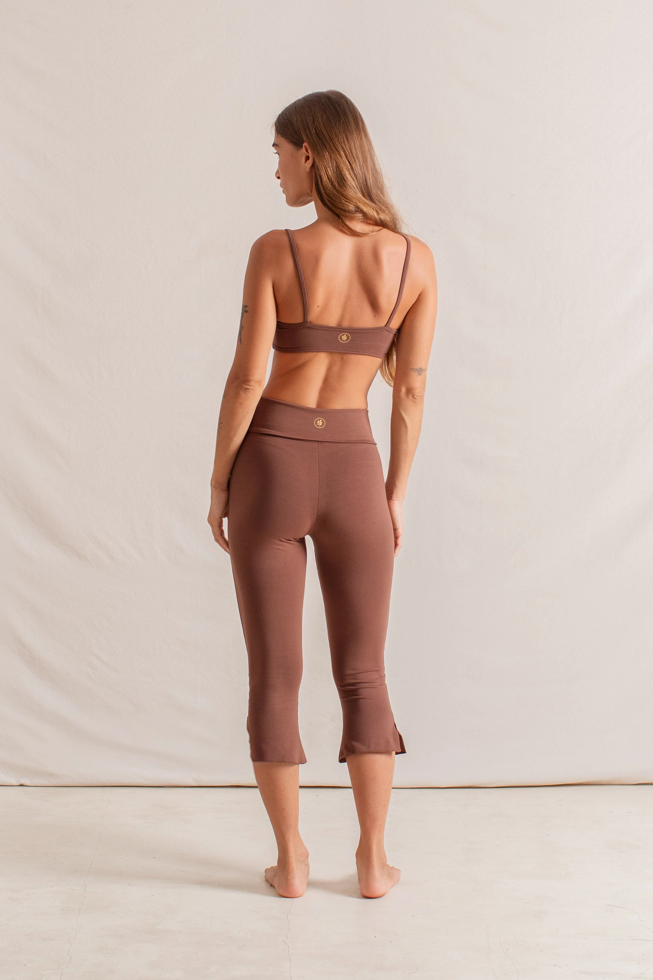 Bella Bamboo Capri Chocolate