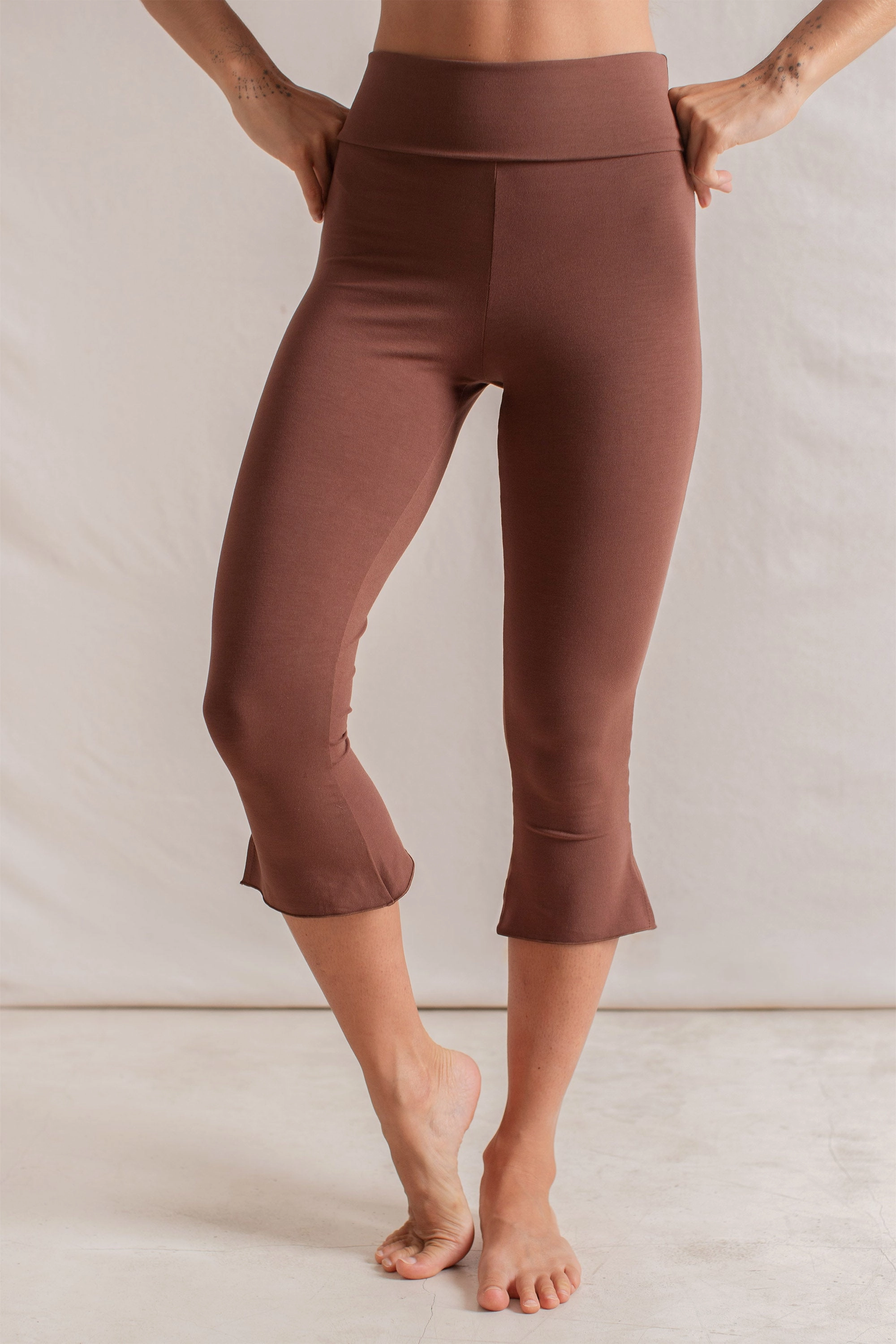 Bella Bamboo Capri Chocolate