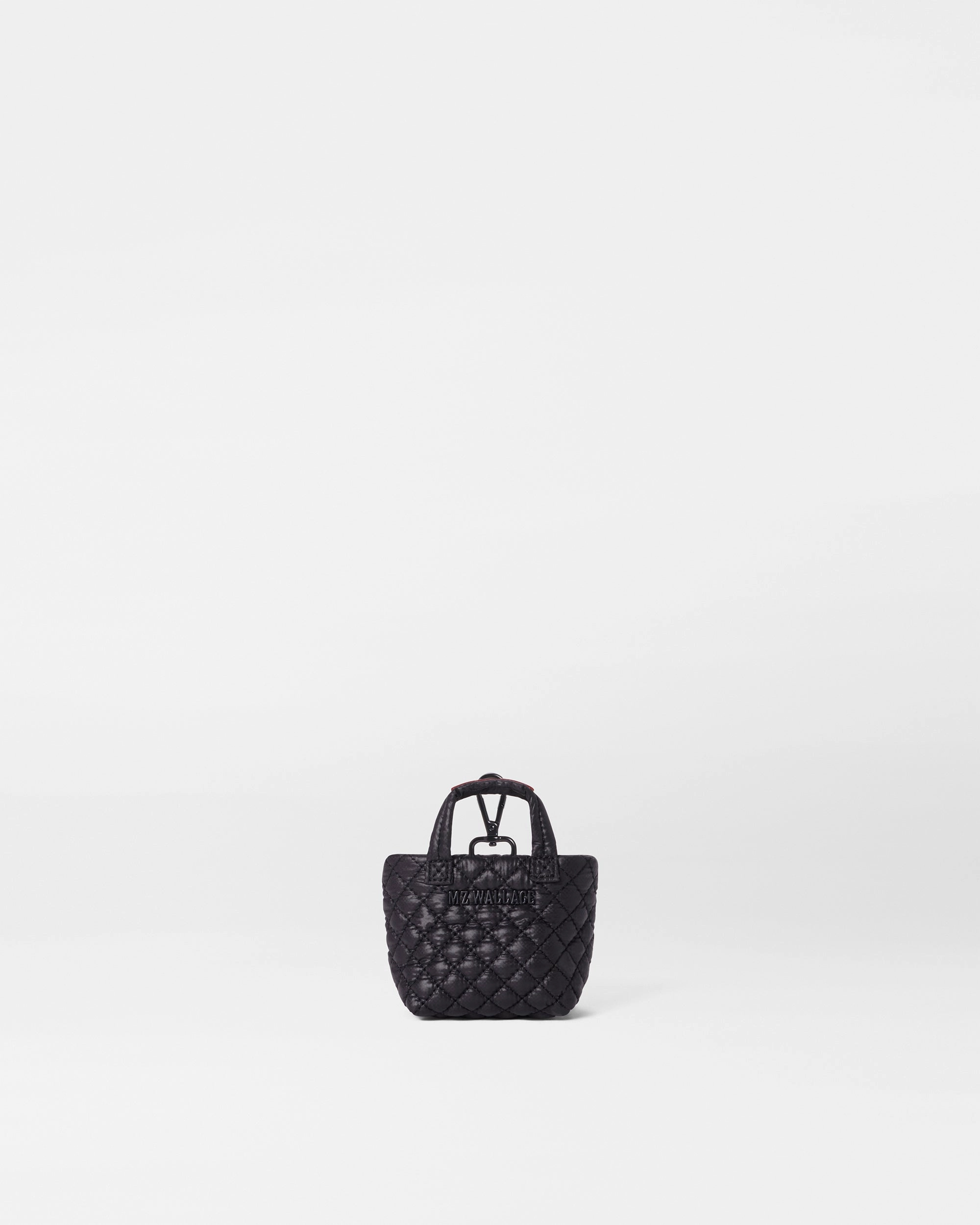 Black Tiny Keychain Link Pouch