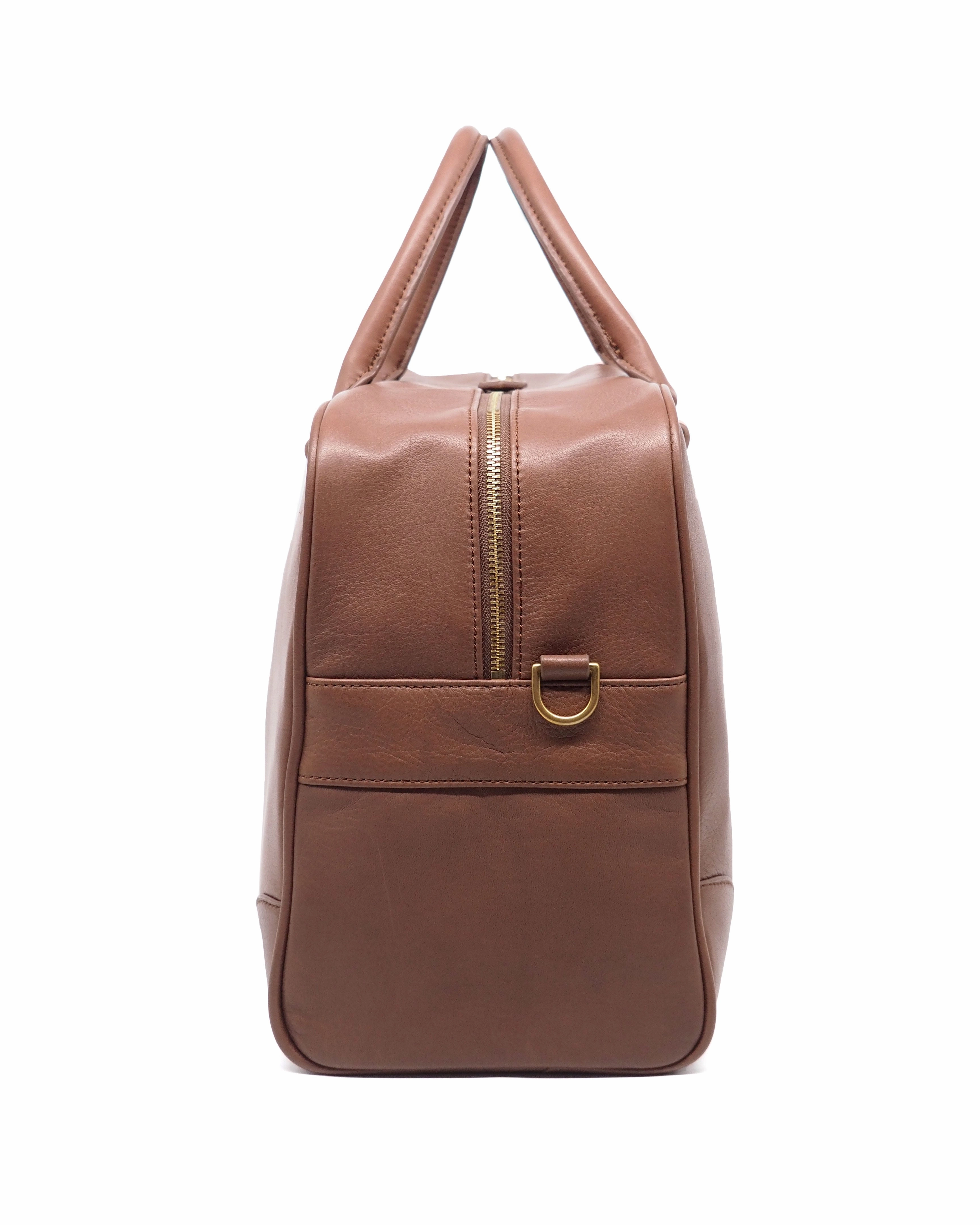 Cargo Calfskin Duffel (Taupe)