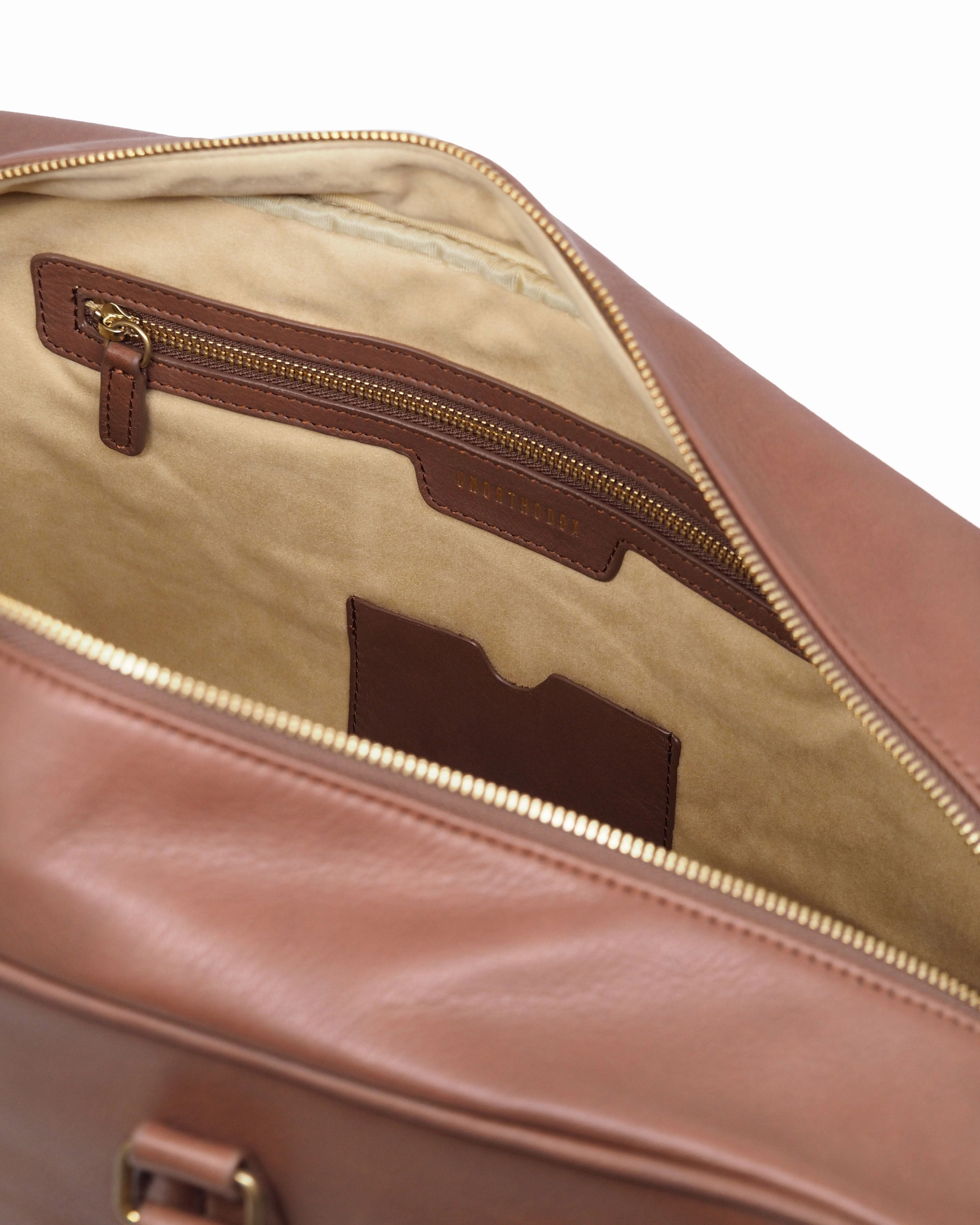 Cargo Calfskin Duffel (Taupe)