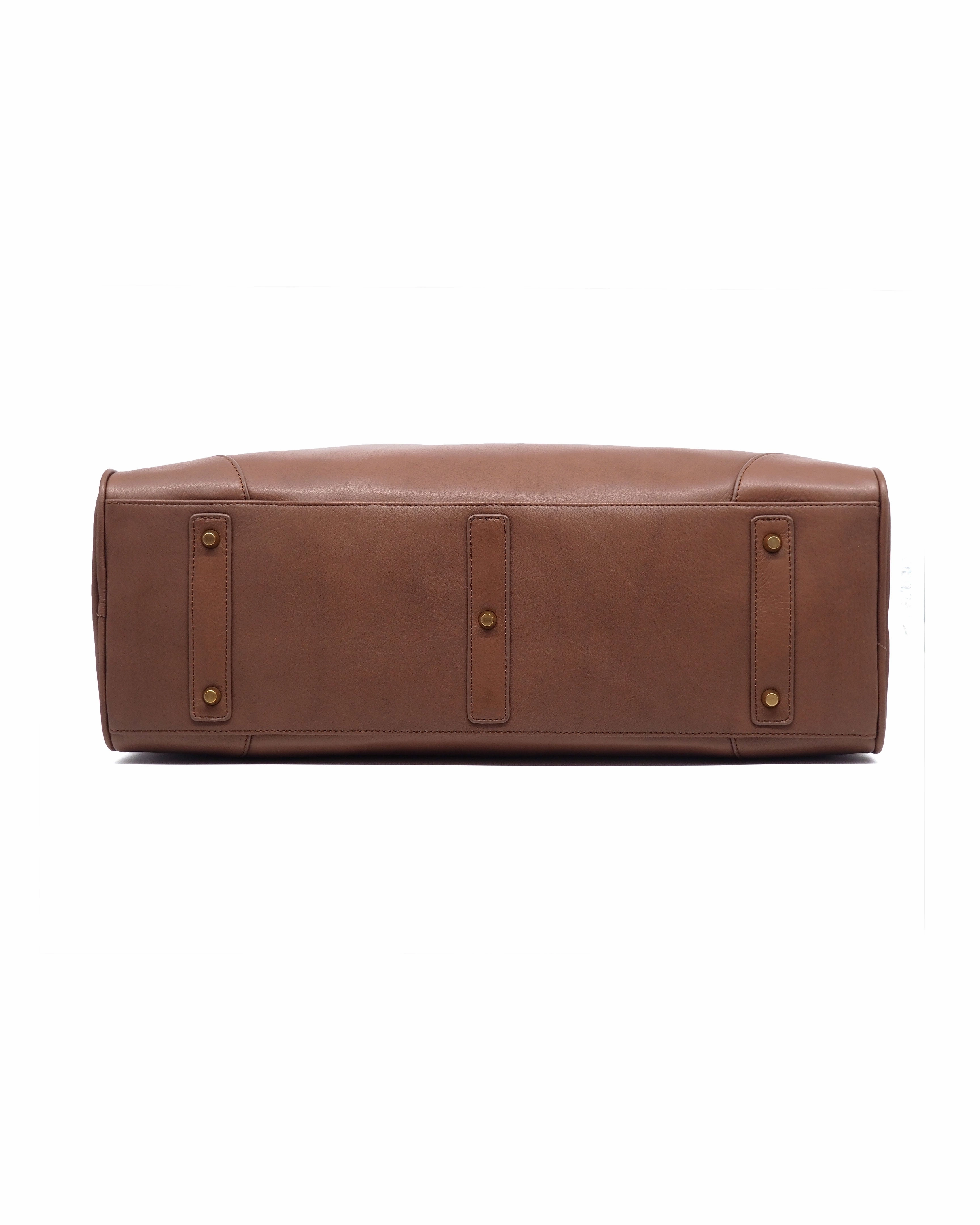 Cargo Calfskin Duffel (Taupe)