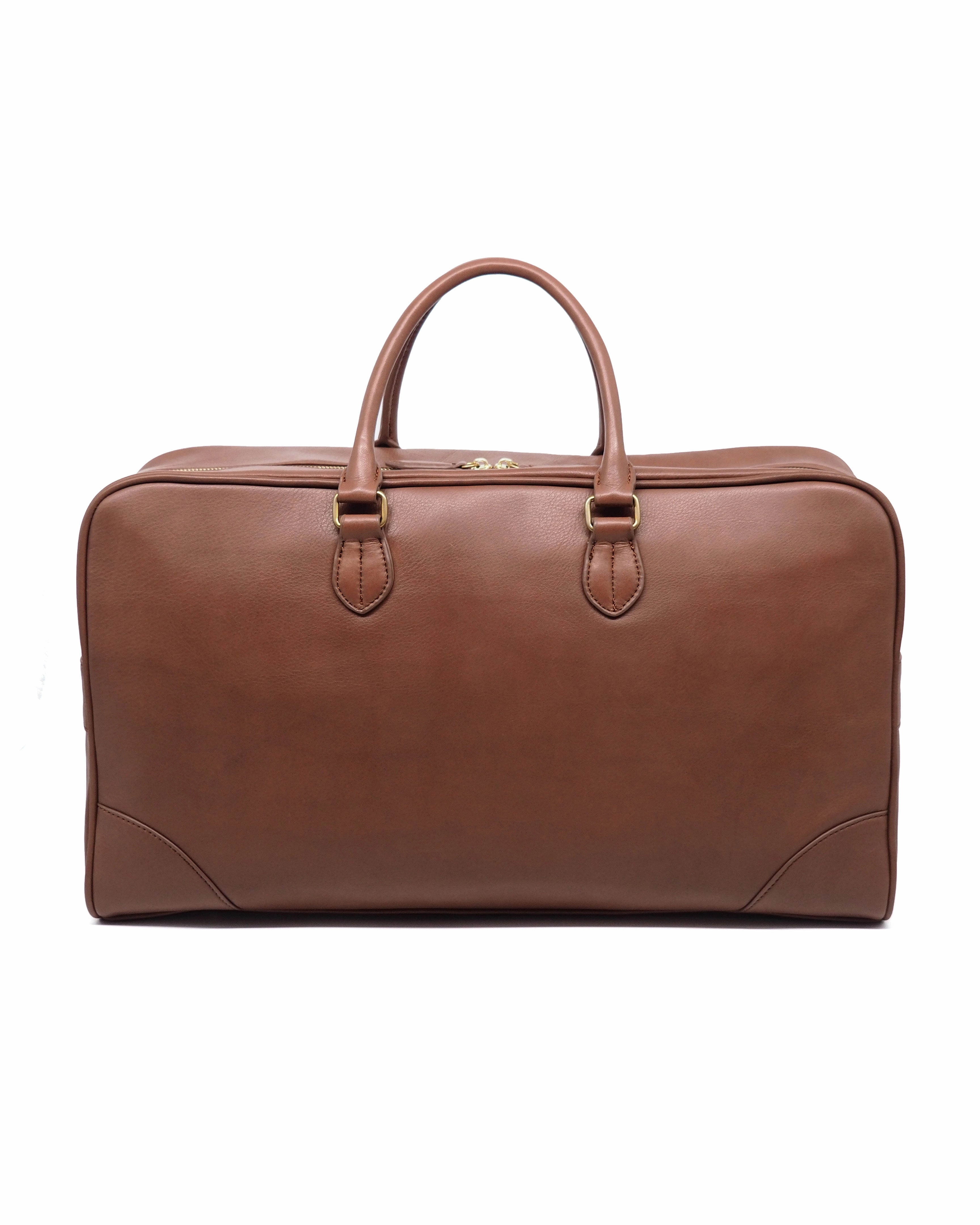 Cargo Calfskin Duffel (Taupe)