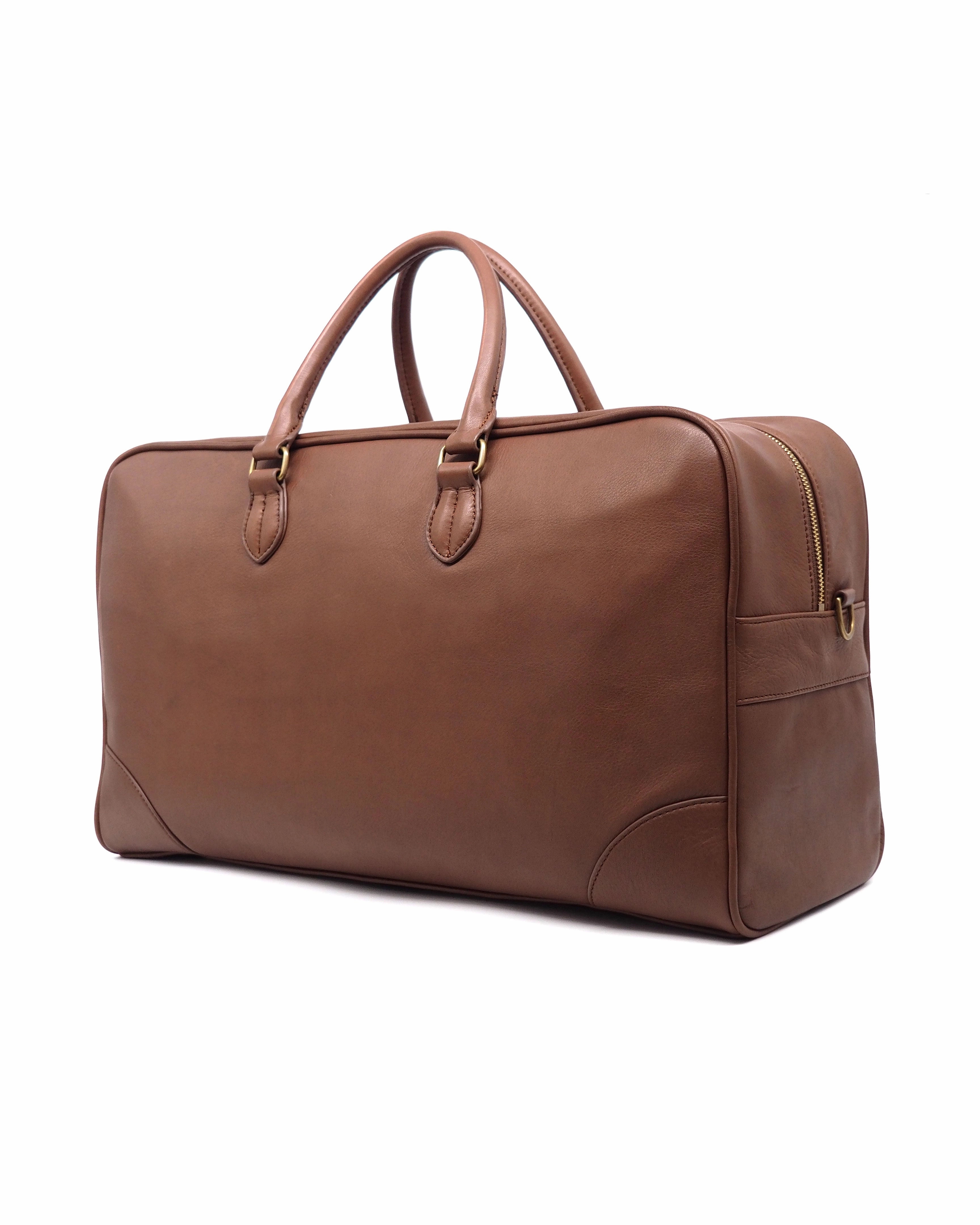 Cargo Calfskin Duffel (Taupe)