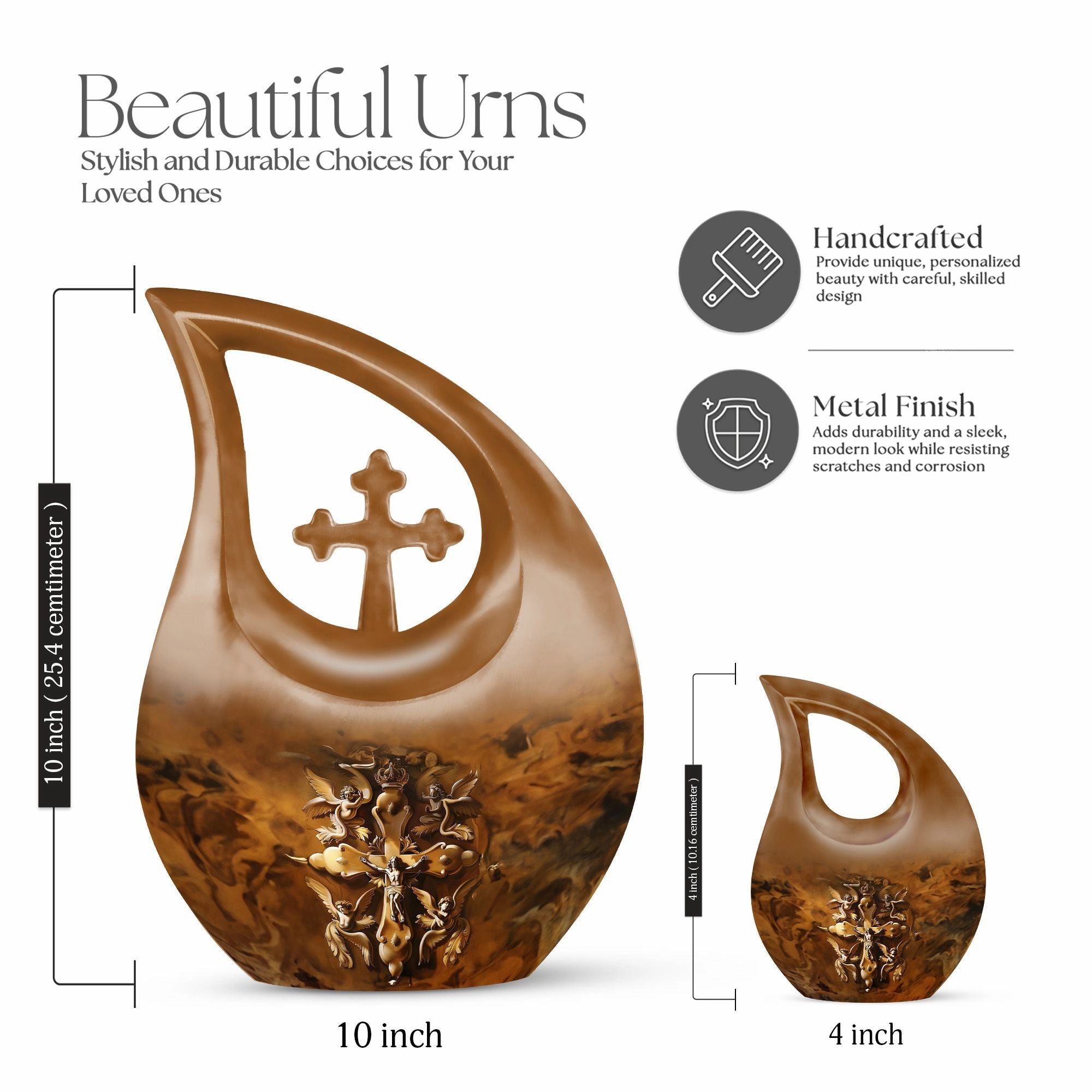 Catholic Memorial Urn : Perfect Memorials Cremation Urn