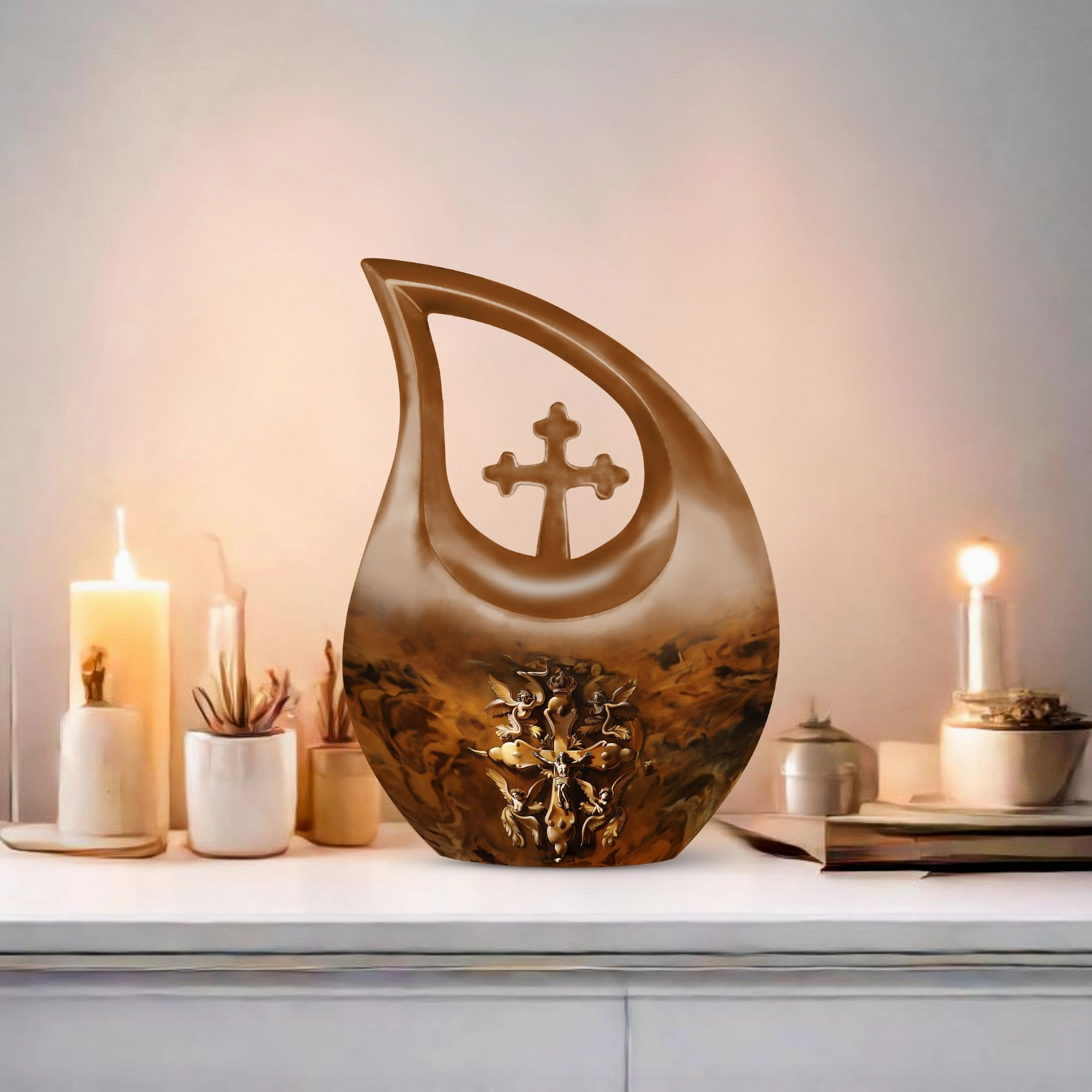 Catholic Memorial Urn : Perfect Memorials Cremation Urn