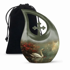 Celestial River Solitude Decorative Urn Mini - A Respected Space