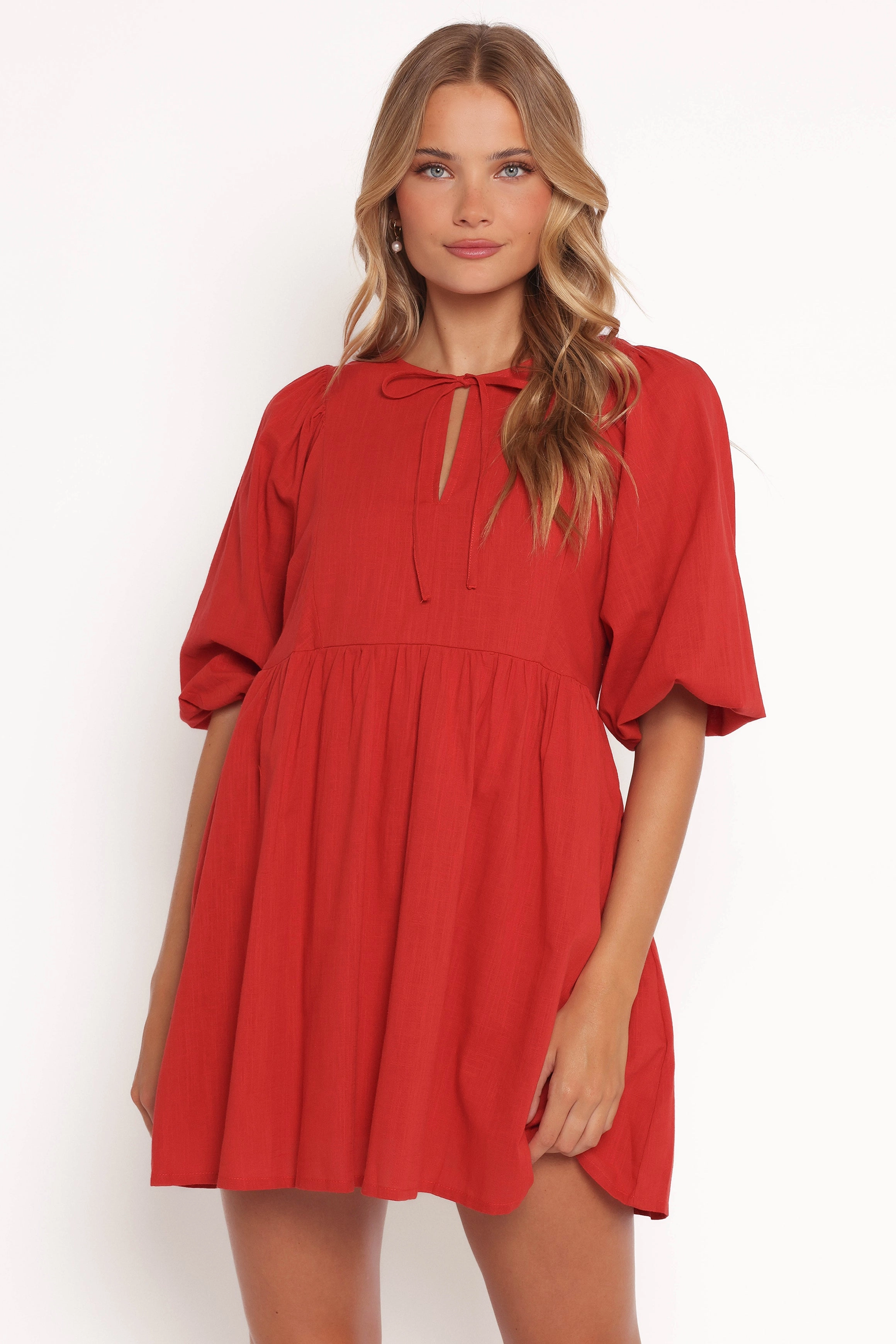Cinzia Mini Dress - Red