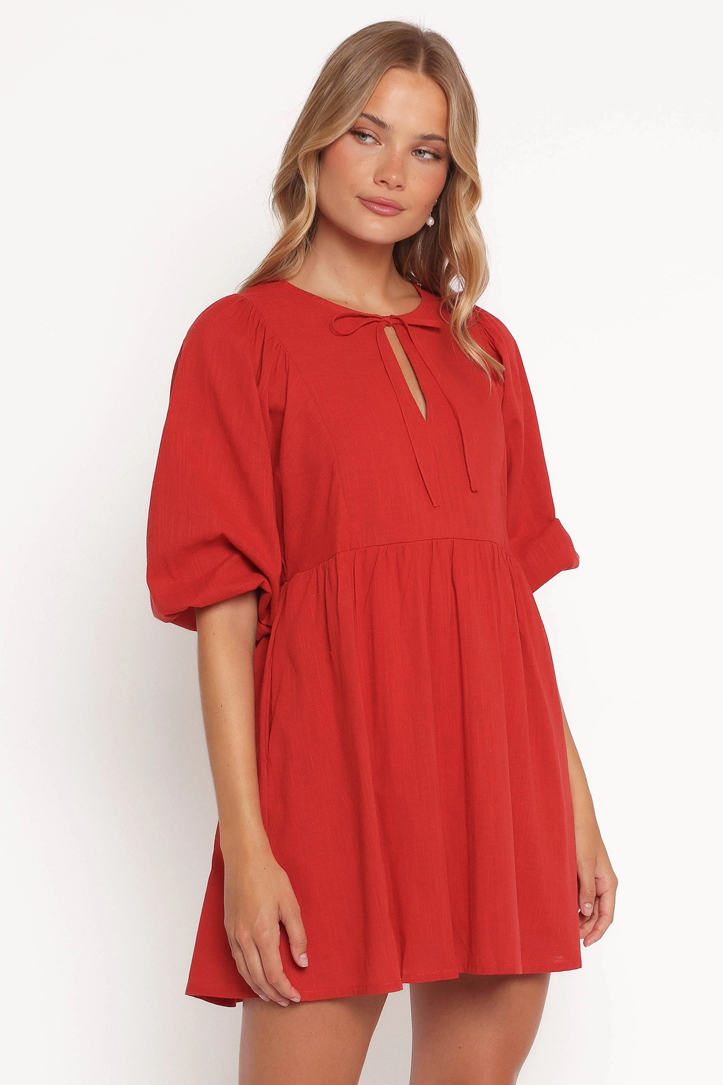 Cinzia Mini Dress - Red