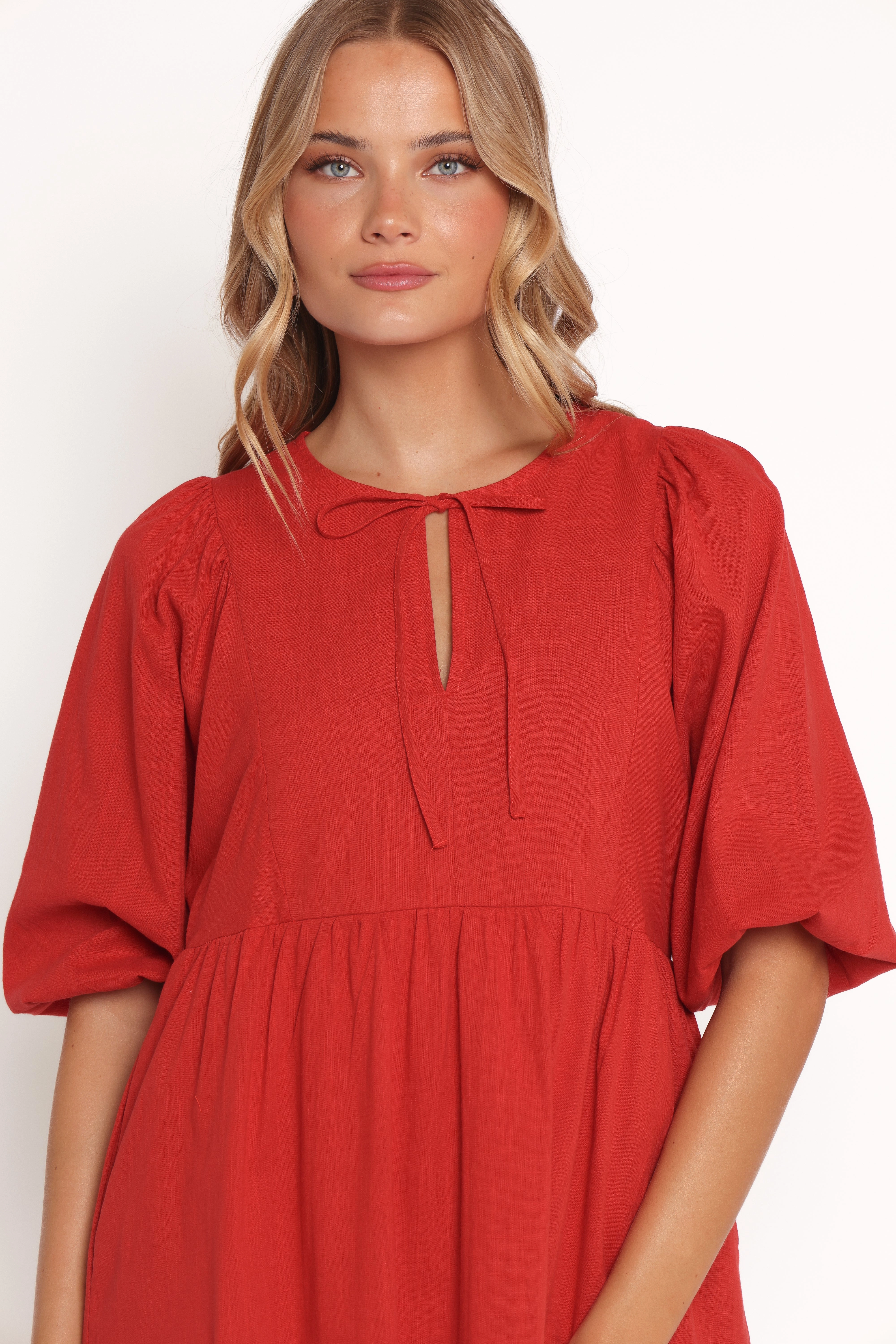 Cinzia Mini Dress - Red