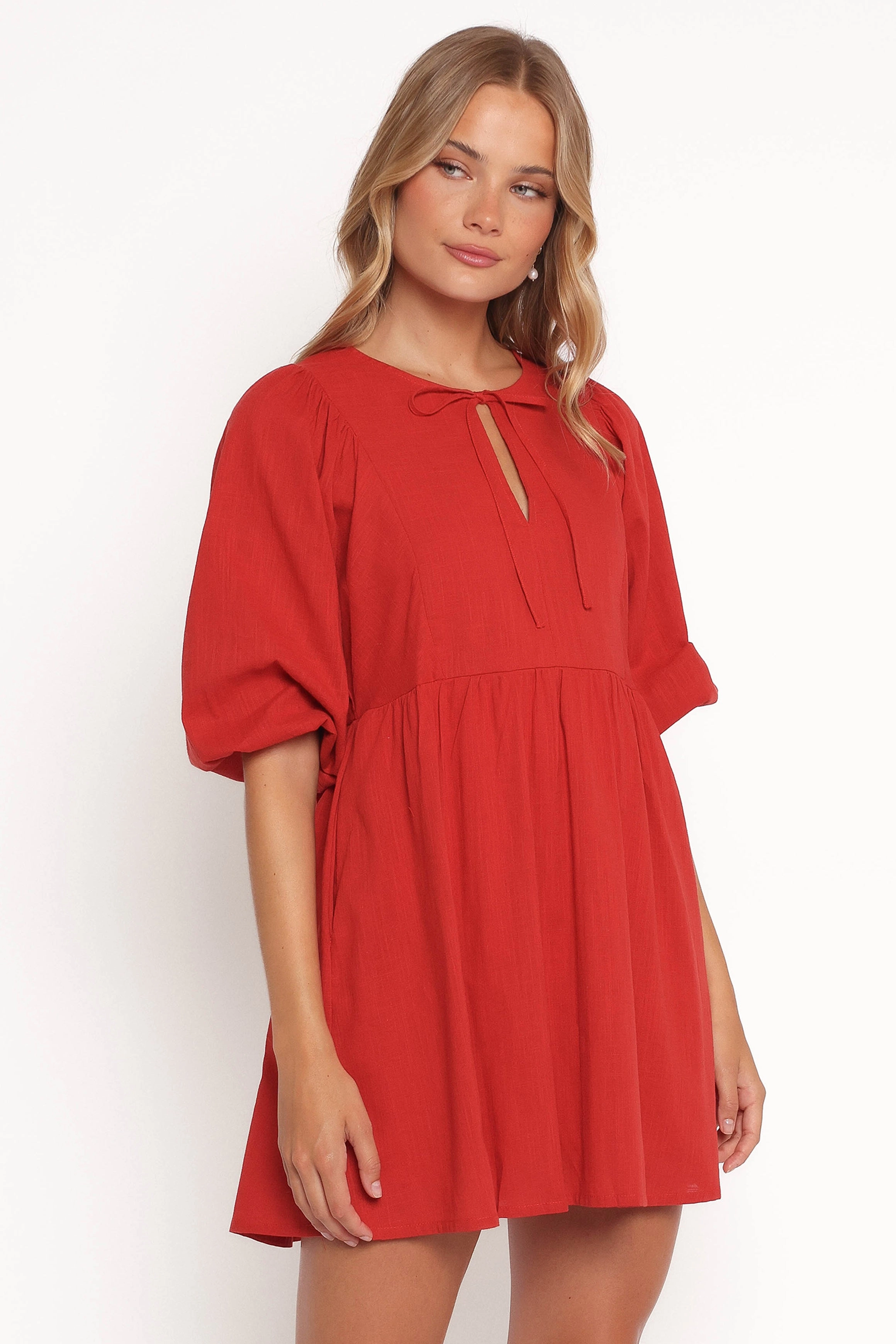 Cinzia Mini Dress - Red