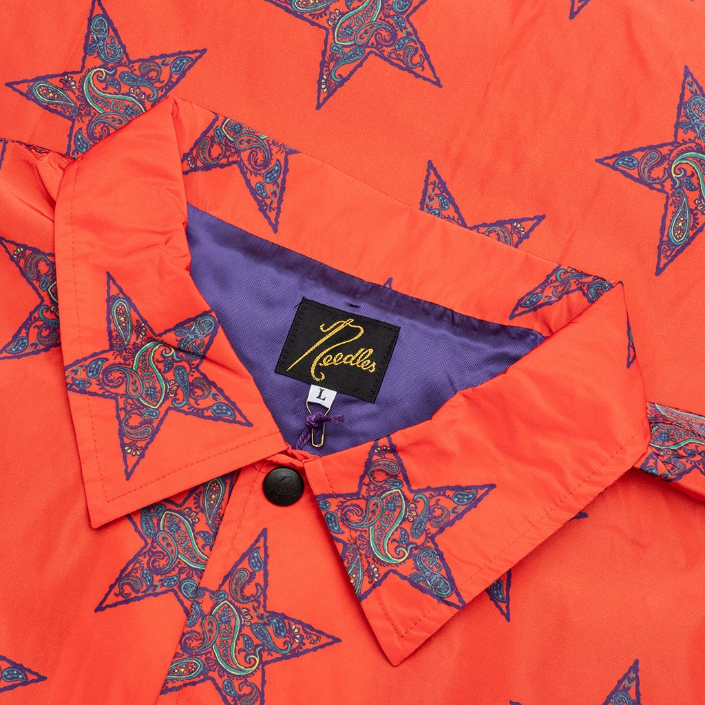 Coach Jacket - Red/Star