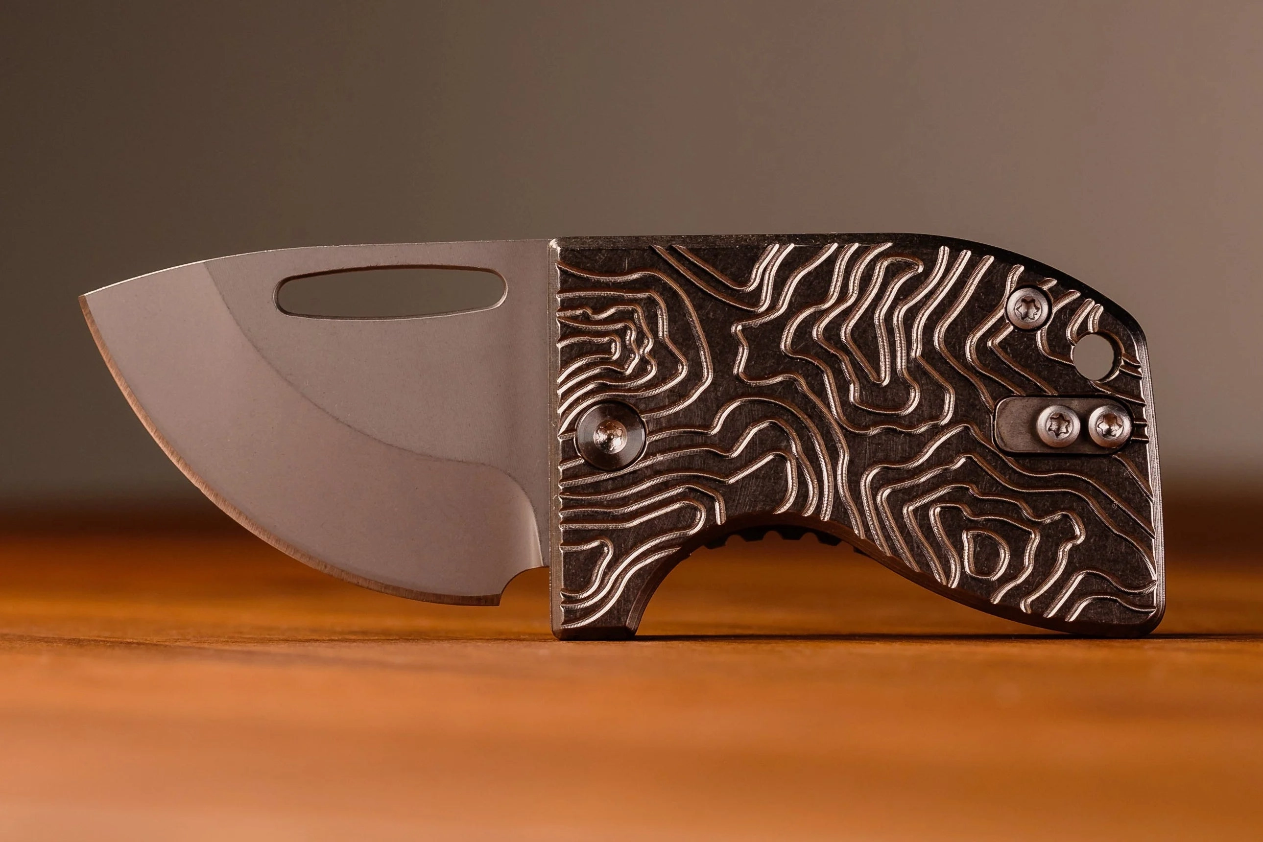 D2 Stub 2.0 Knife - Titanium Frame Lock by Maratac®