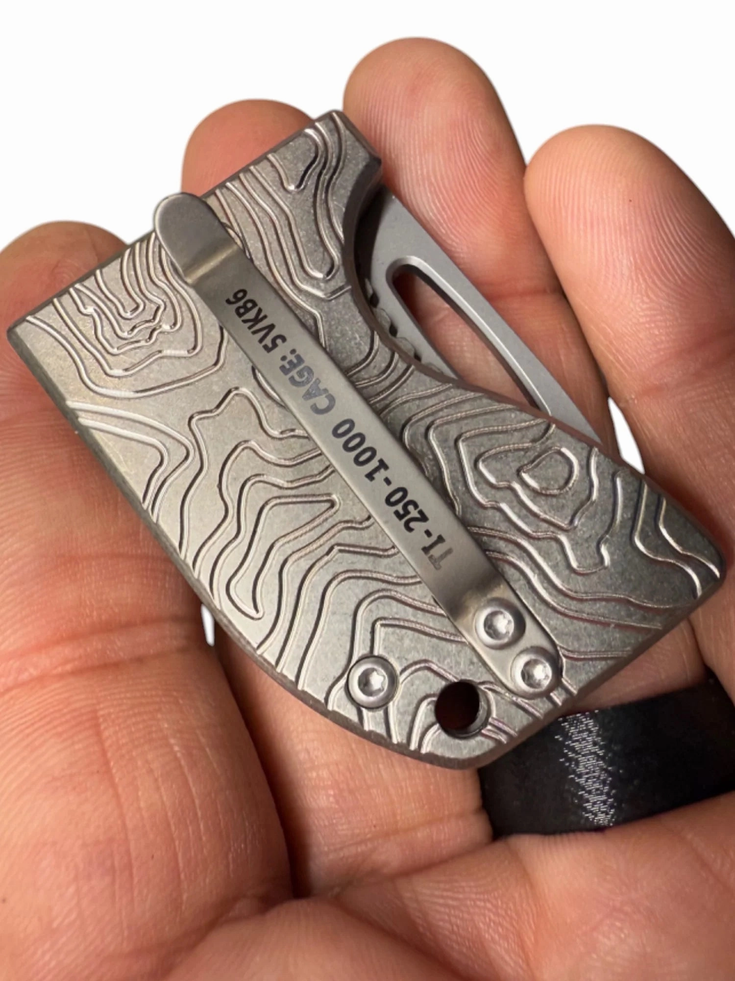 D2 Stub 2.0 Knife - Titanium Frame Lock by Maratac®