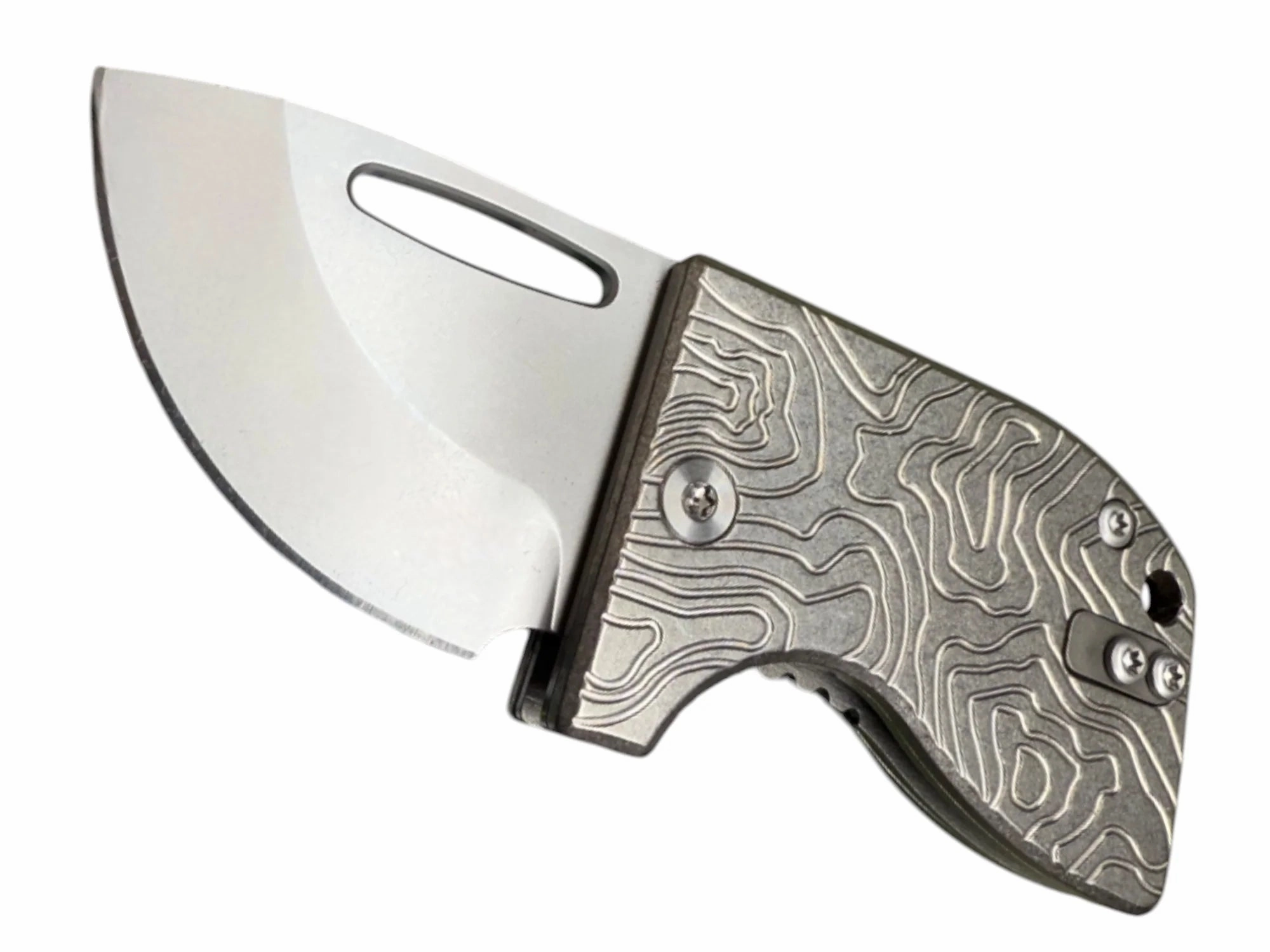 D2 Stub 2.0 Knife - Titanium Frame Lock by Maratac®