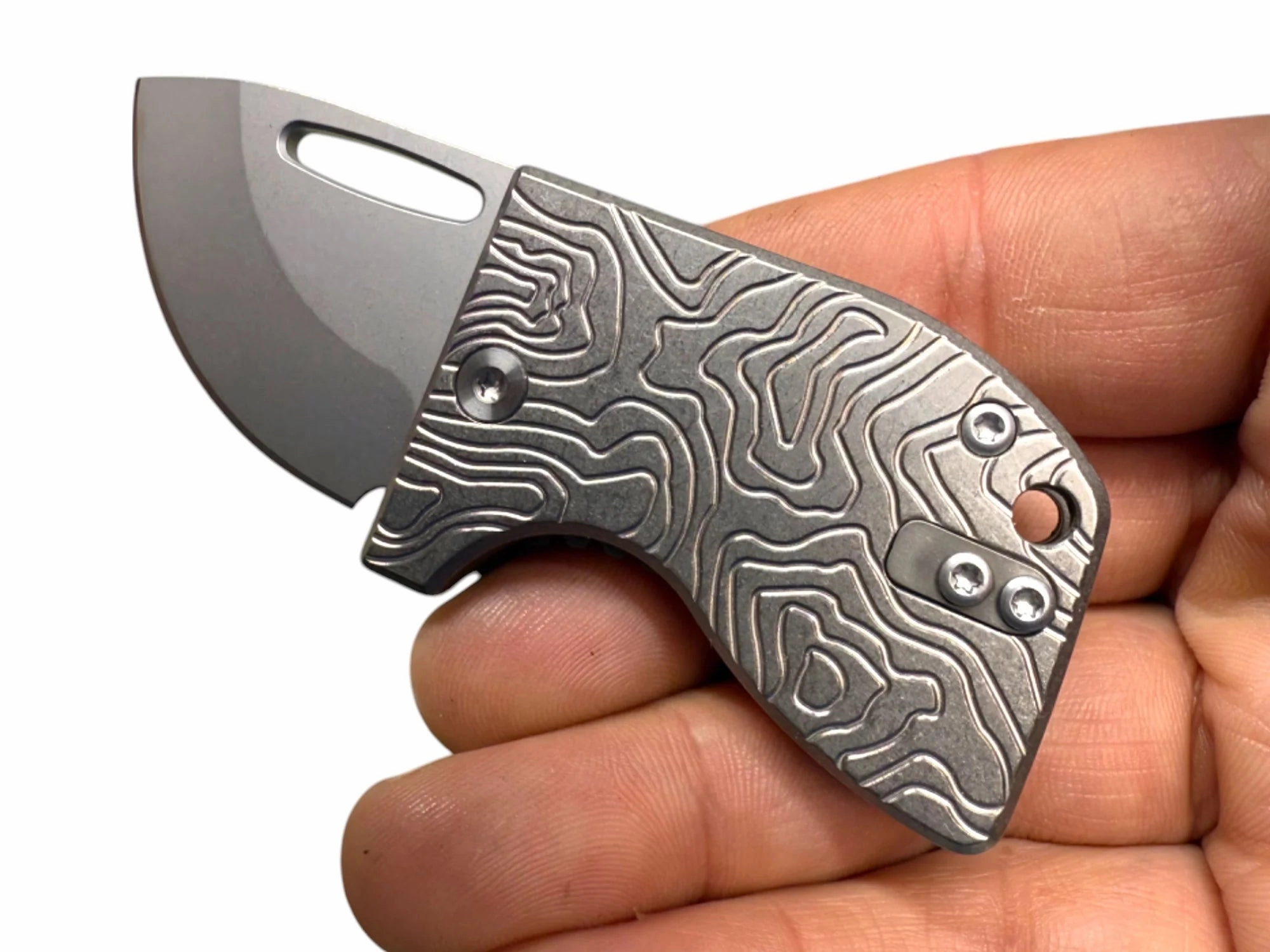 D2 Stub 2.0 Knife - Titanium Frame Lock by Maratac®