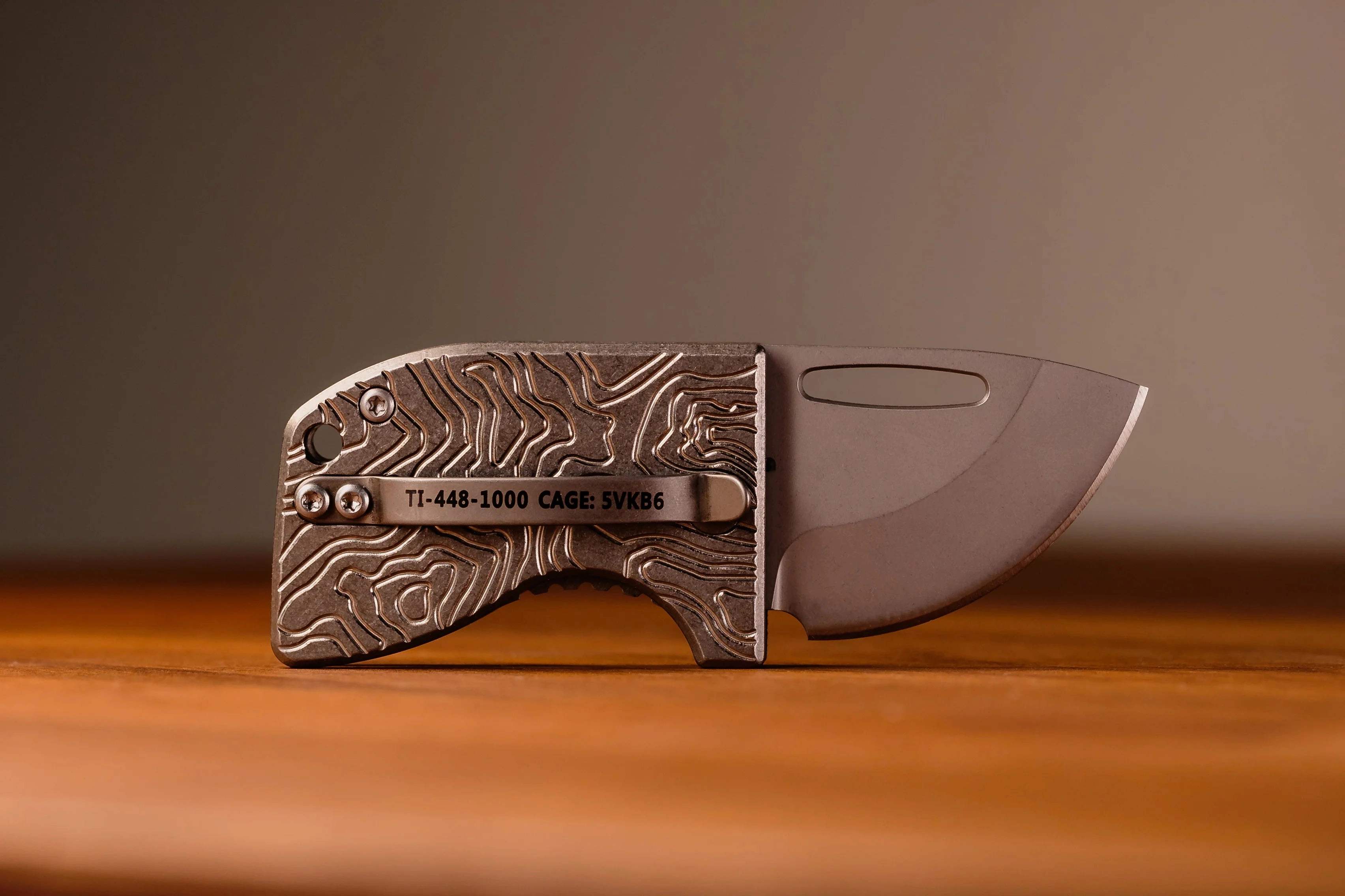 D2 Stub 2.0 Knife - Titanium Frame Lock by Maratac®