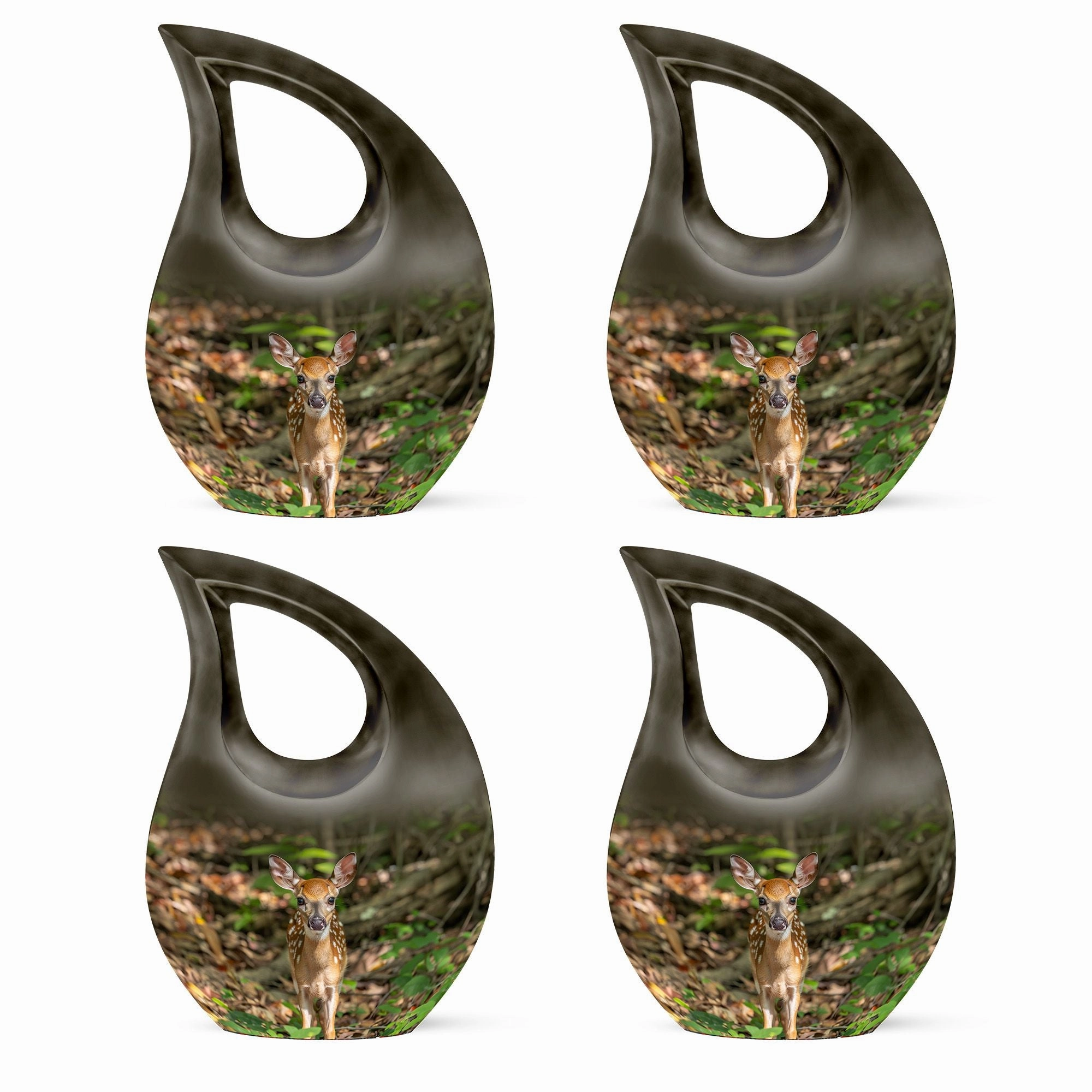 Deer Cremation Urn - Xxl Cremation Urn For Human Ashes