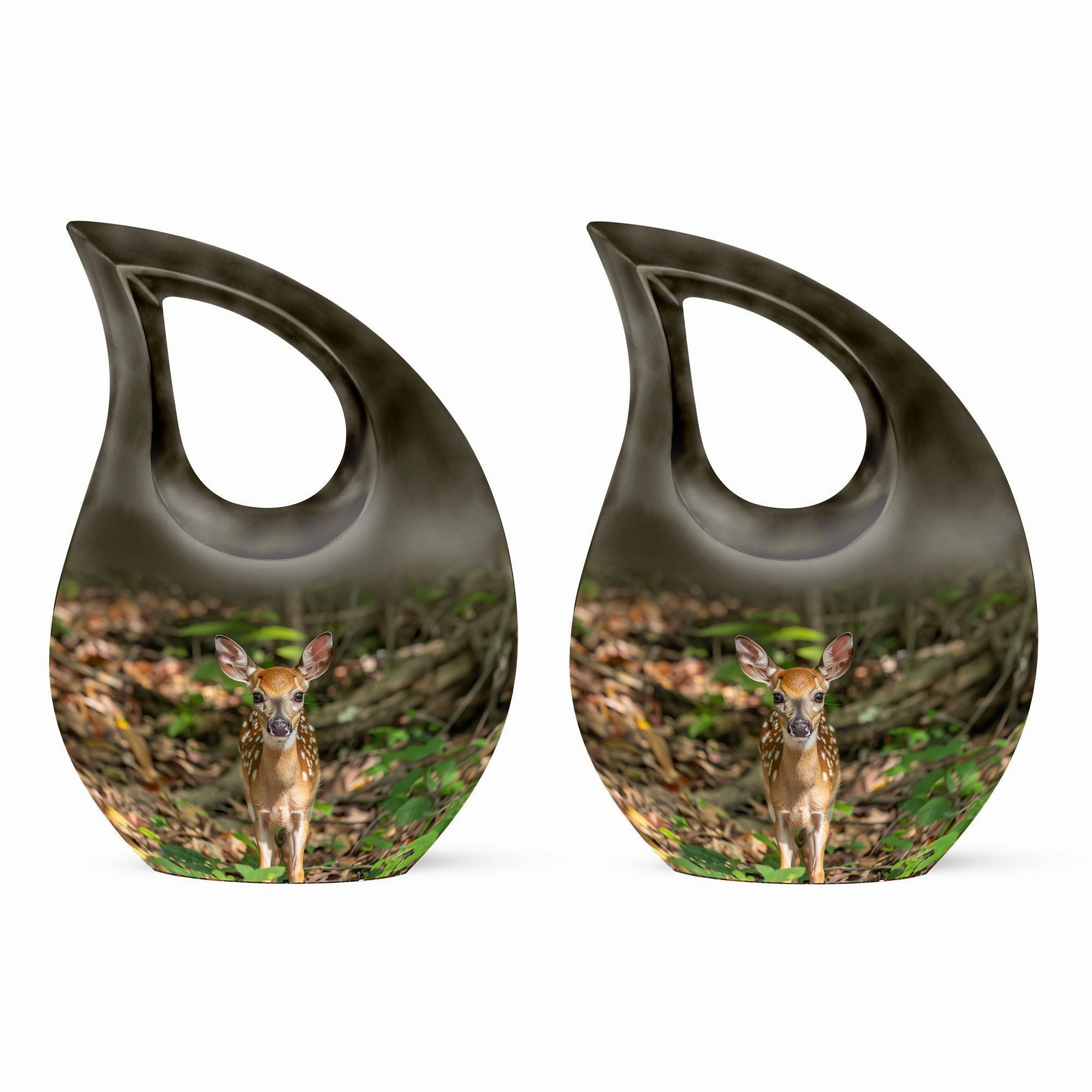 Deer Cremation Urn - Xxl Cremation Urn For Human Ashes