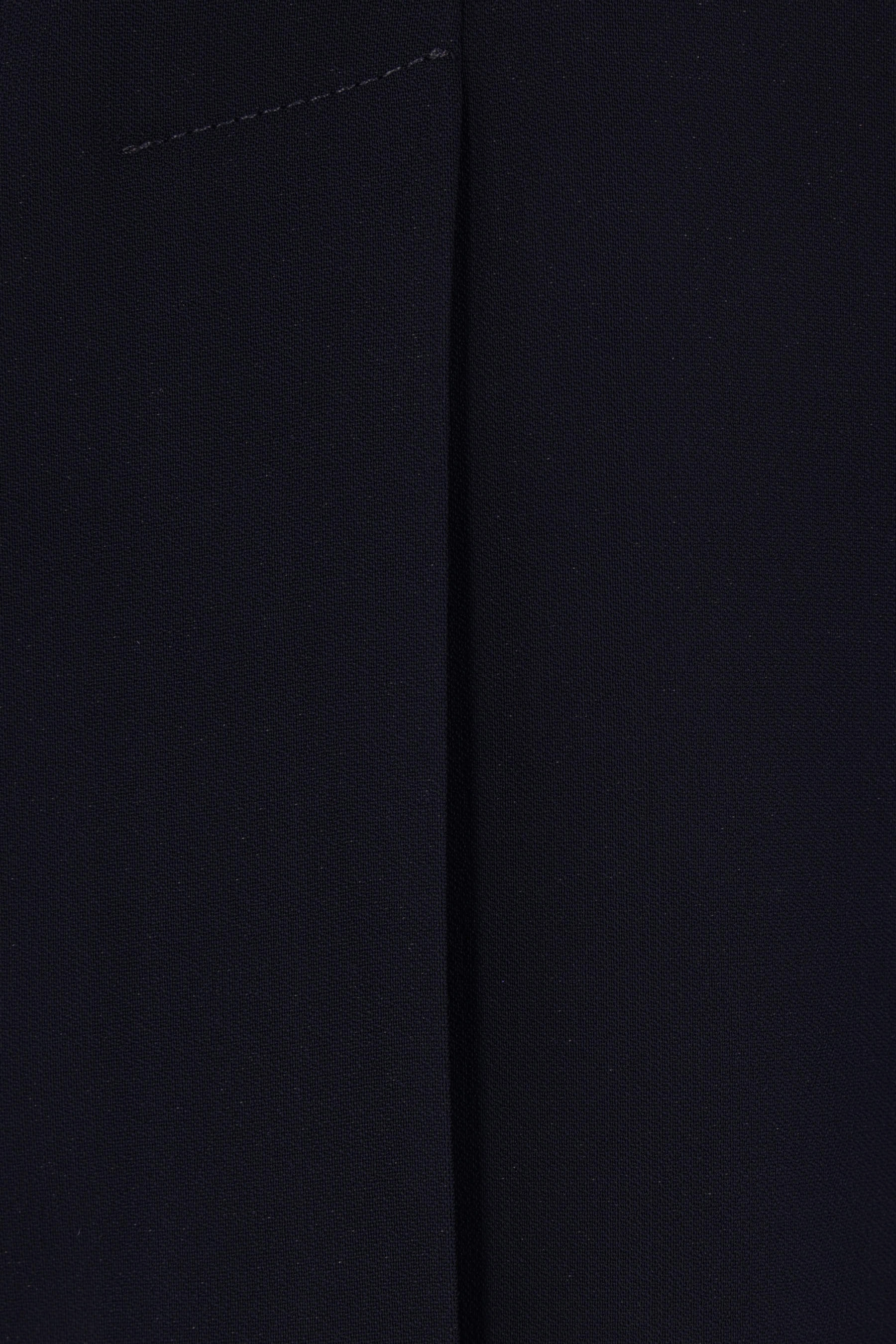 double-breasted jacket in georgette