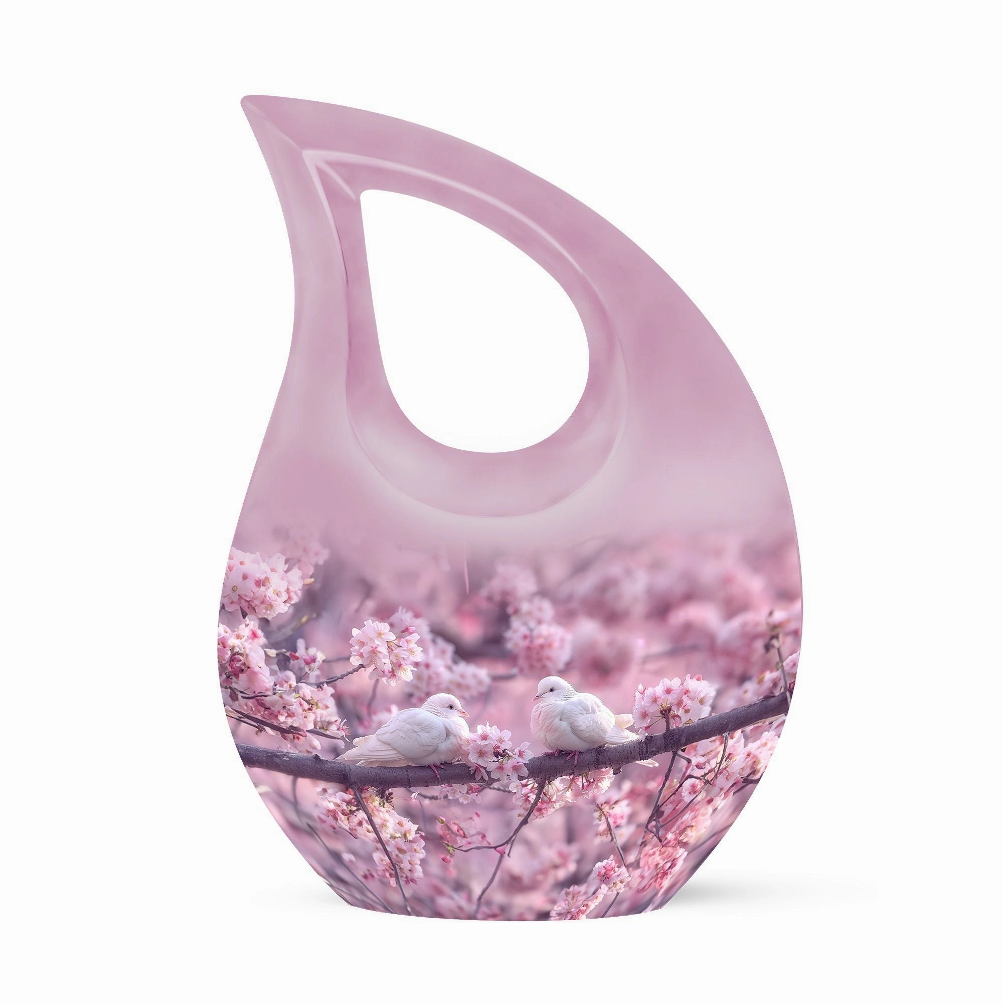 Dove Urn Commemoration: Dignified Small Urn for Ashes