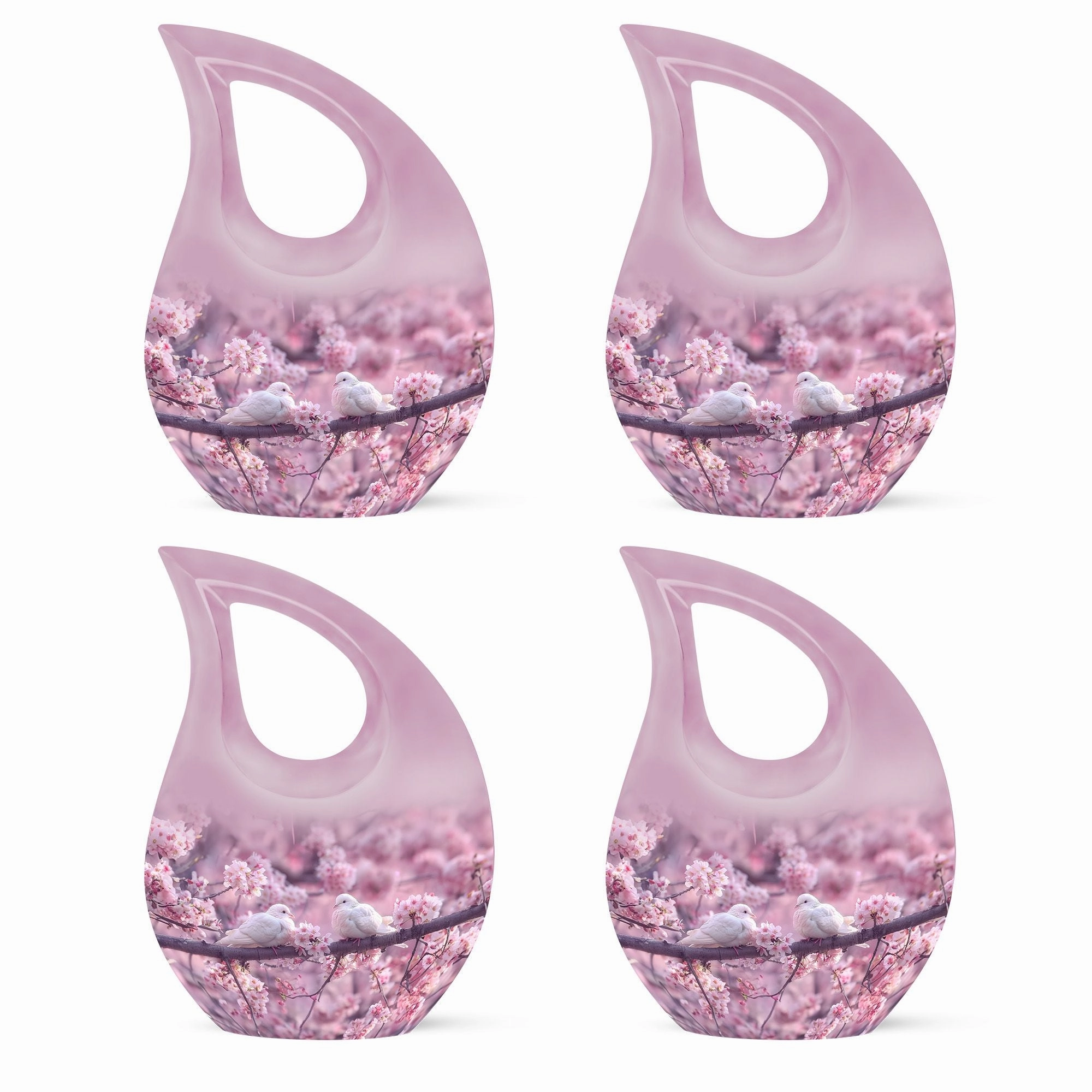 Dove Urn Commemoration: Dignified Small Urn for Ashes