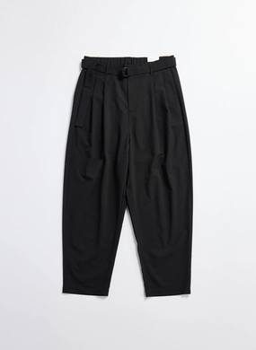 ECO Seersucker Solotex Wide Tapered Pants (P-12)