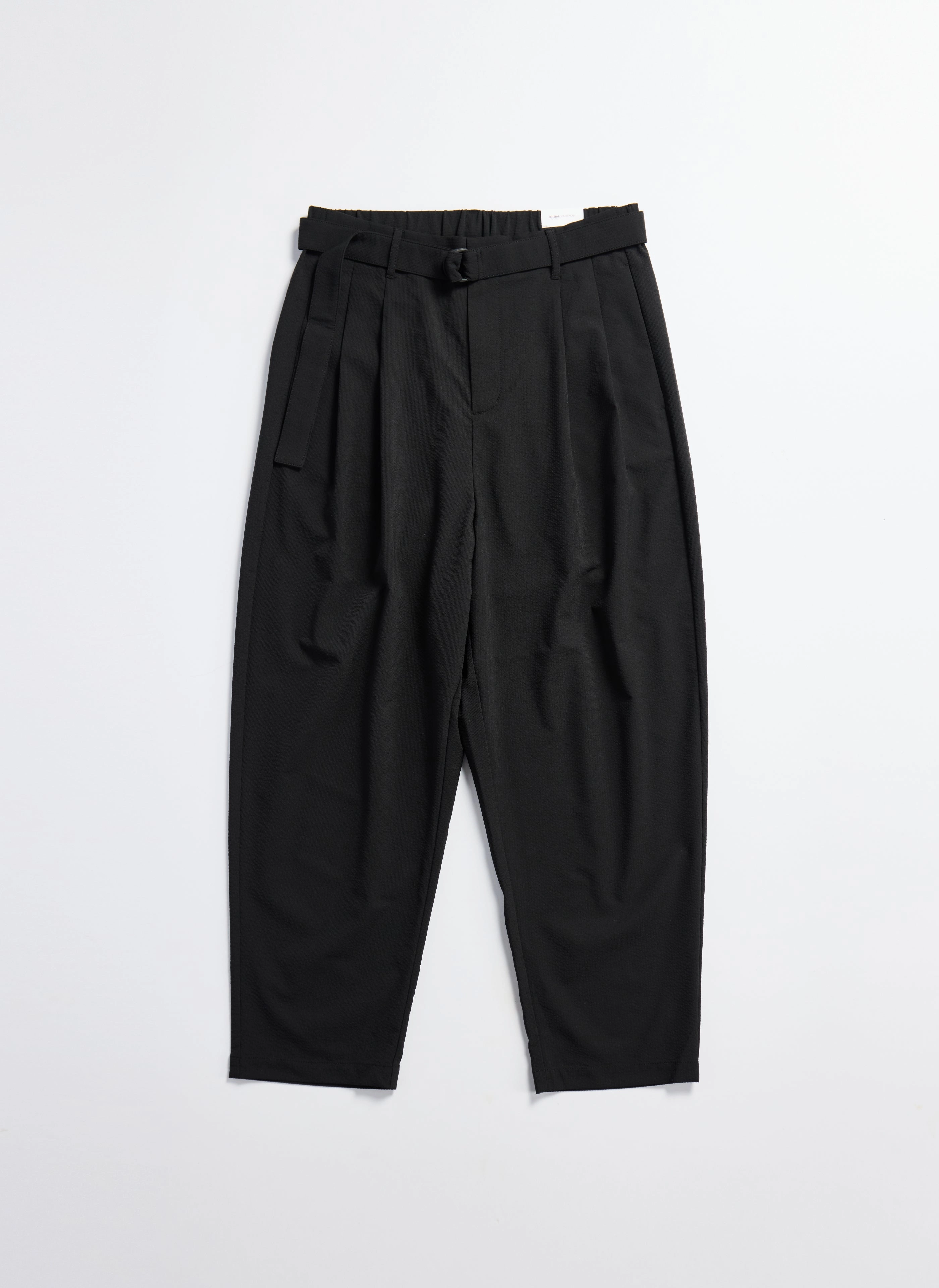 ECO Seersucker Solotex Wide Tapered Pants (P-12)