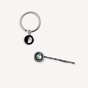 Elysian Hairpin & Moon Memory Keychain Bundle