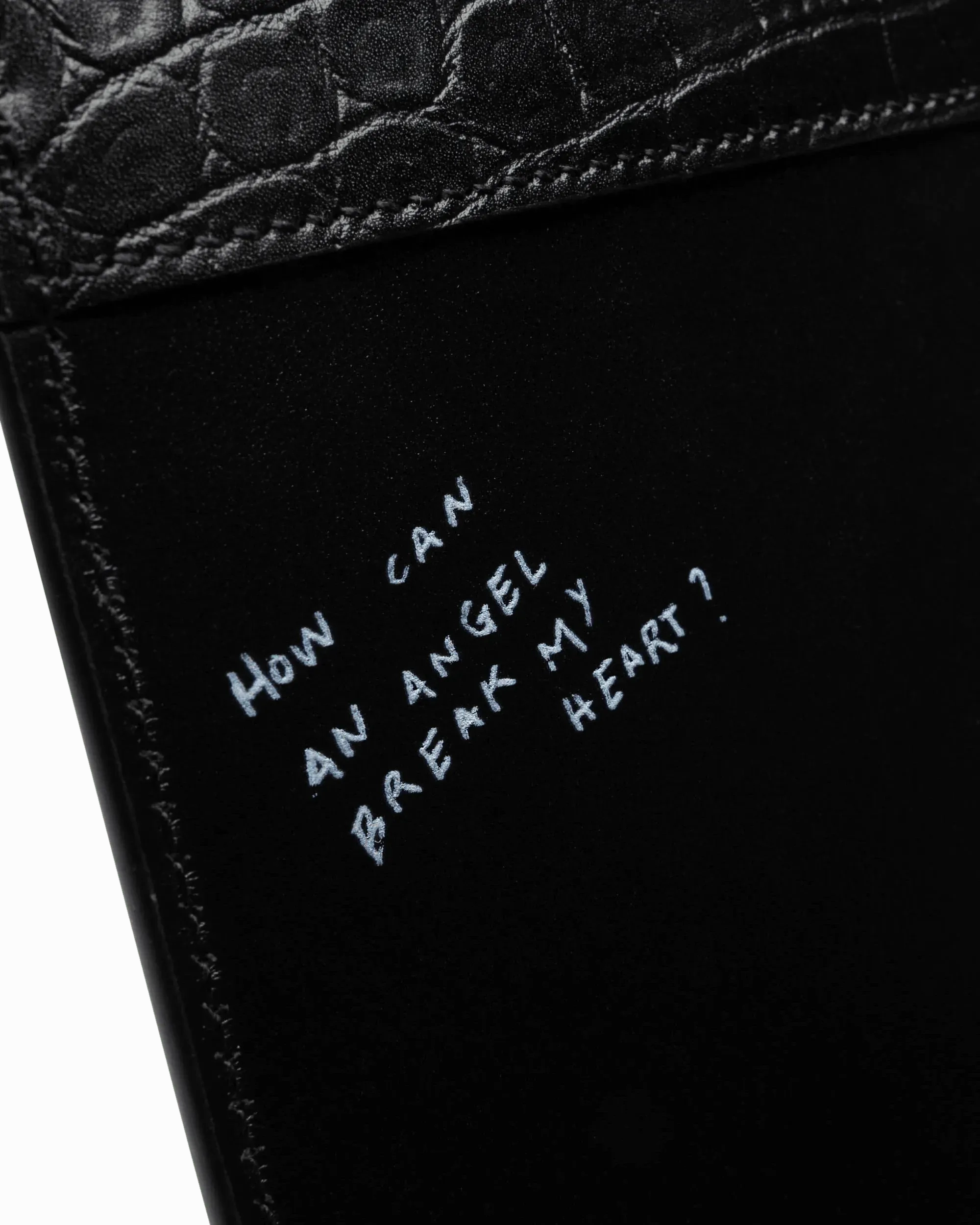 Embossed Croc Babylone Bag