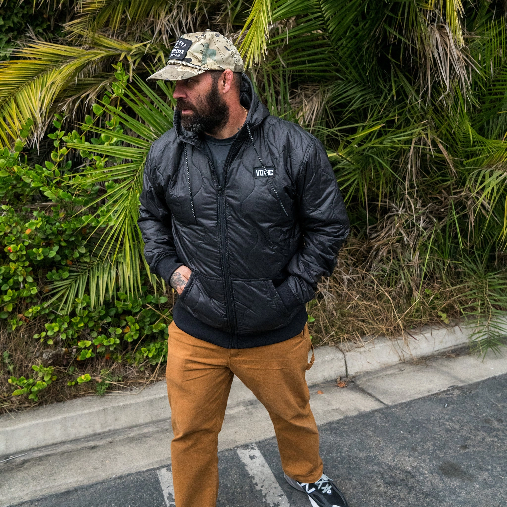Explorer Quilted Puffy Jacket