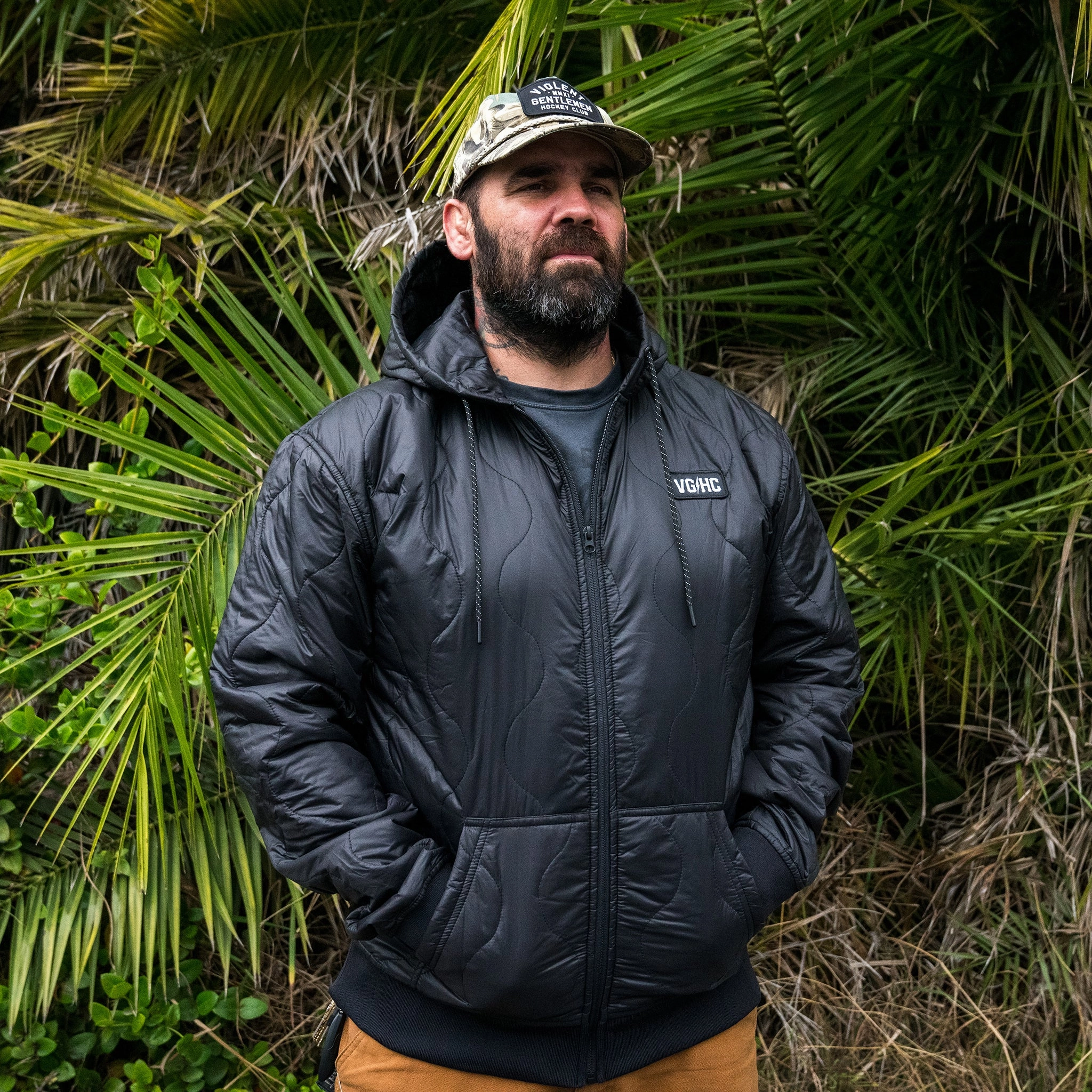 Explorer Quilted Puffy Jacket