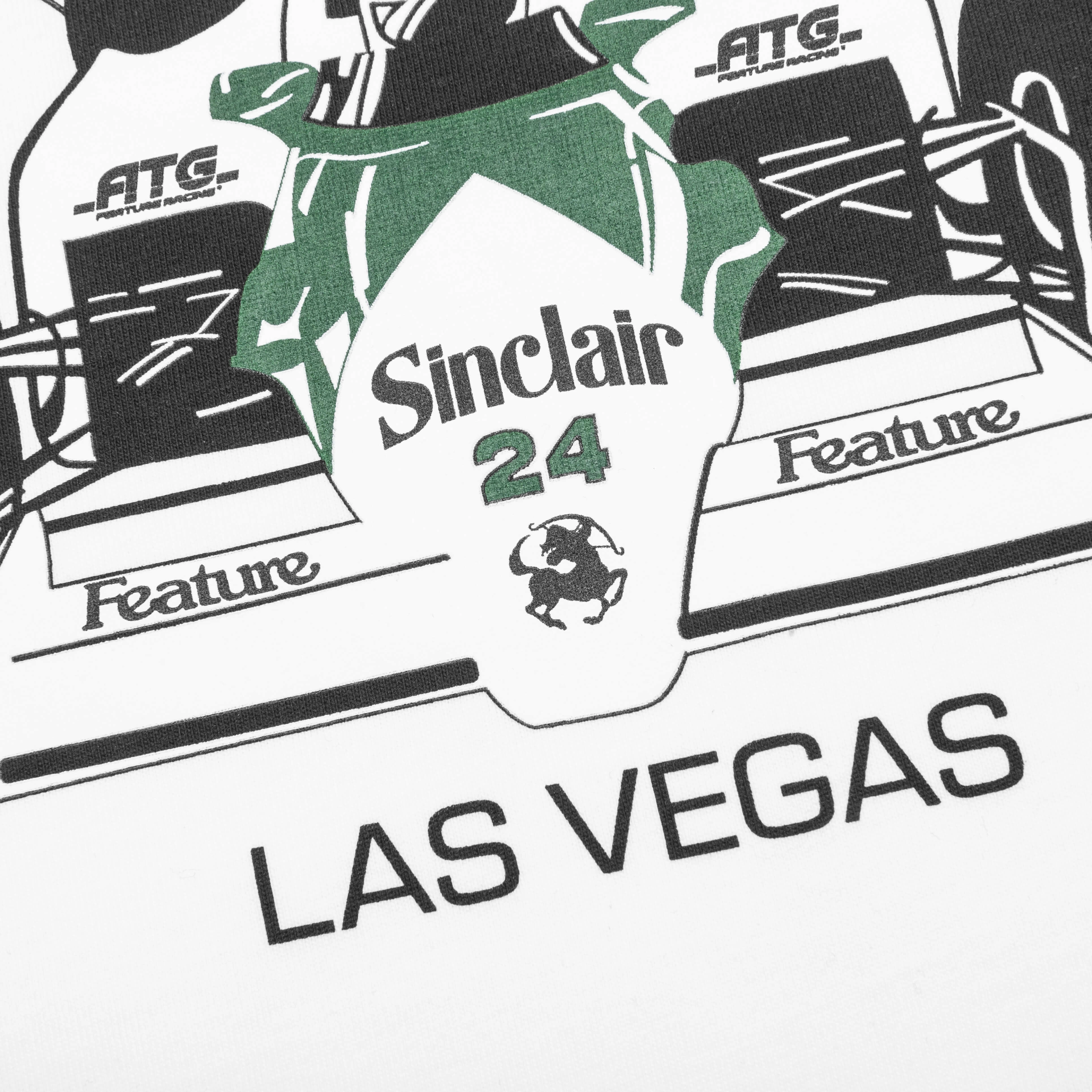 Feature x Sinclair Grand Prix Tee - White