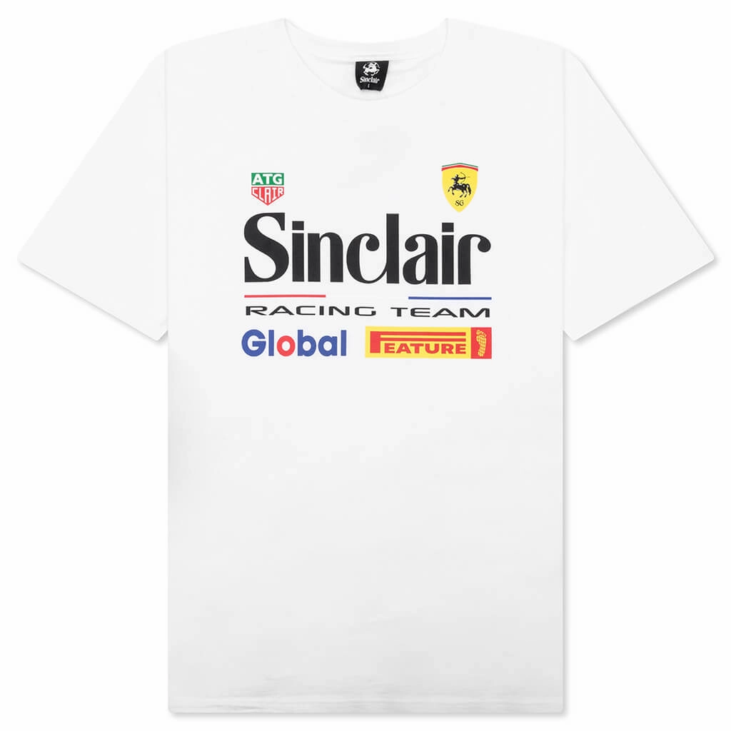 Feature x Sinclair Pit Crew Tee - White