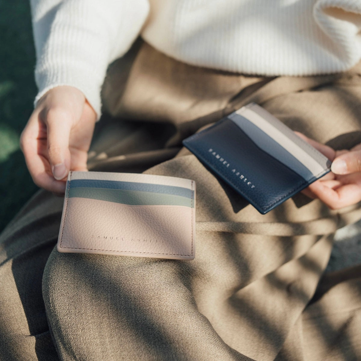 Finley Leather Card Holder