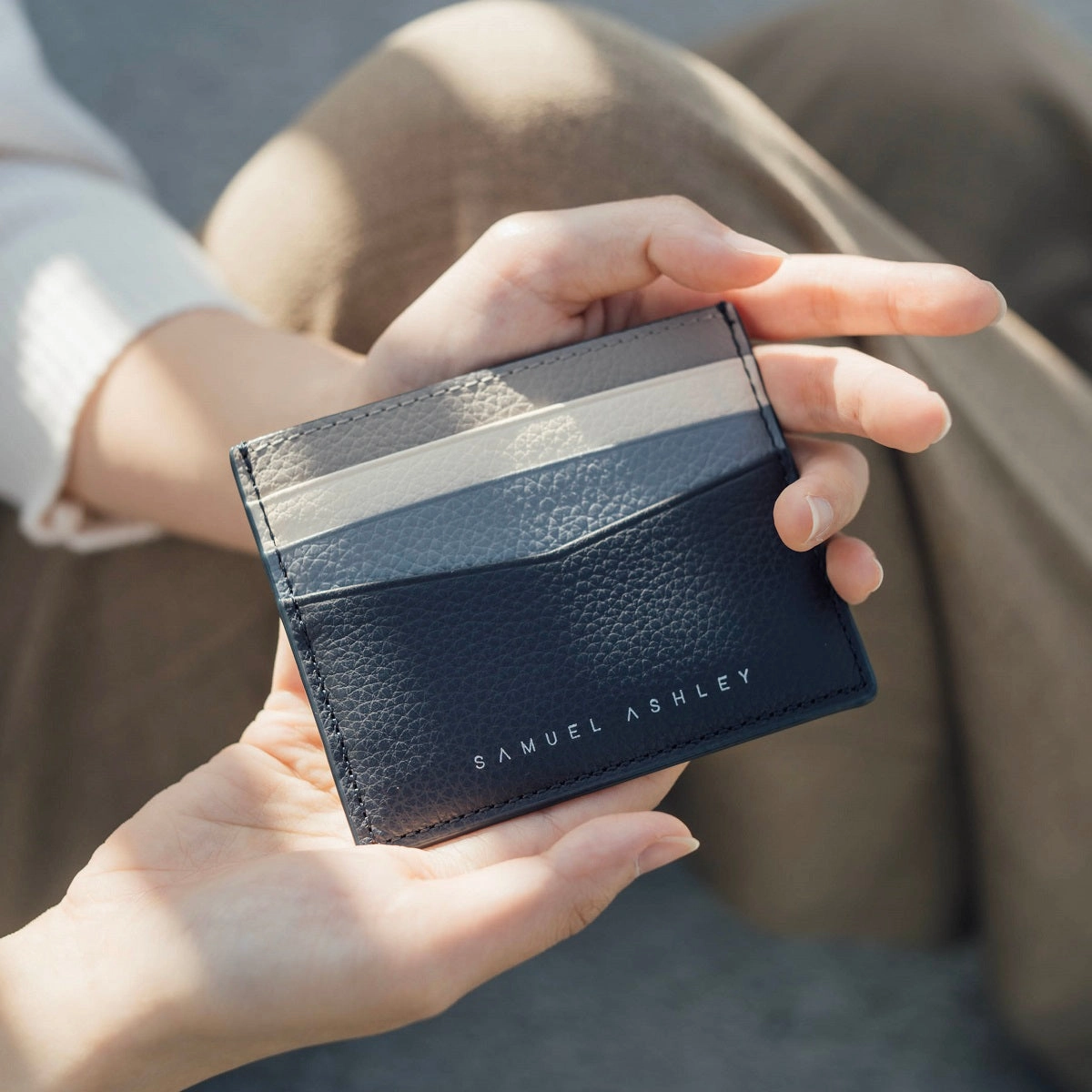 Finley Leather Card Holder