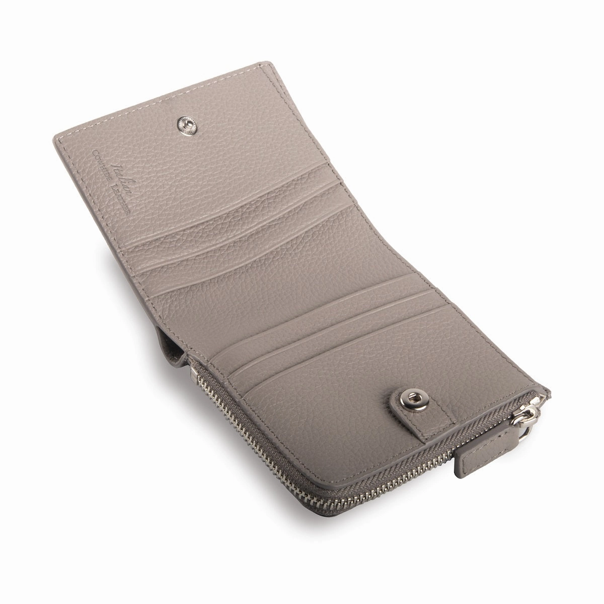 Flora Leather Zip Around Wallet